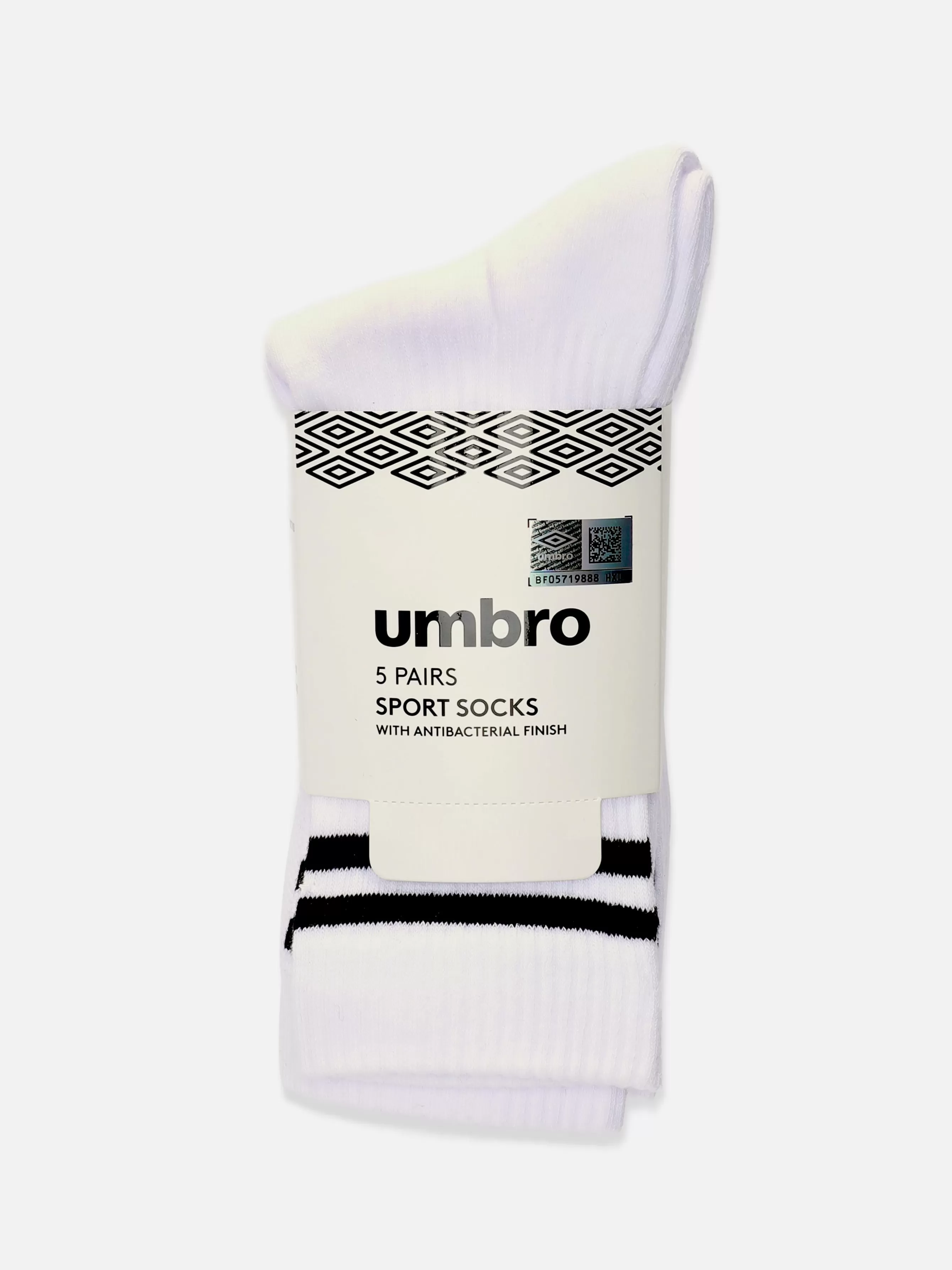 Hot Primark Lot De 5 Paires De Chaussettes De Sport Umbro Blanc