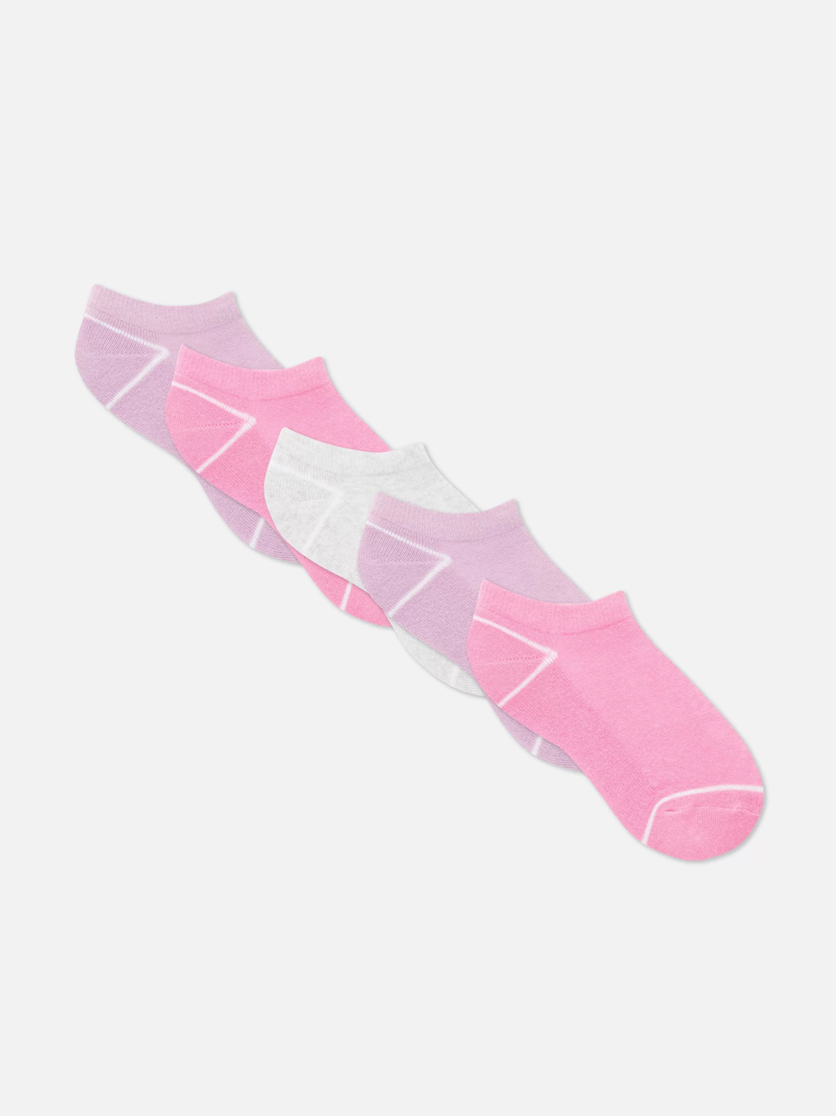 Best Primark Lot De 5 Paires De Chaussettes En Tissu-éponge Rose