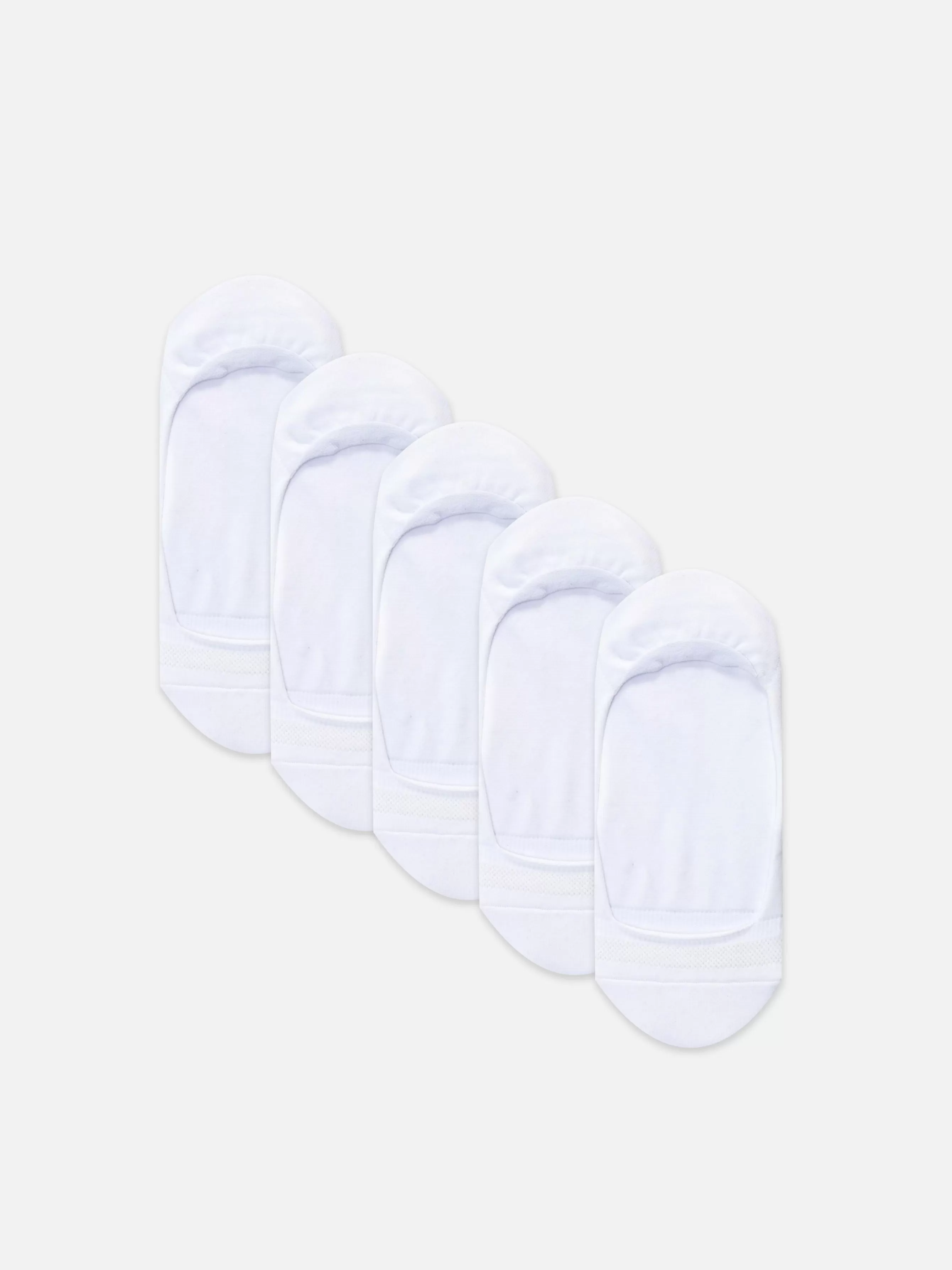 Discount Primark Lot De 5 Paires De Chaussettes Invisibles Blanc