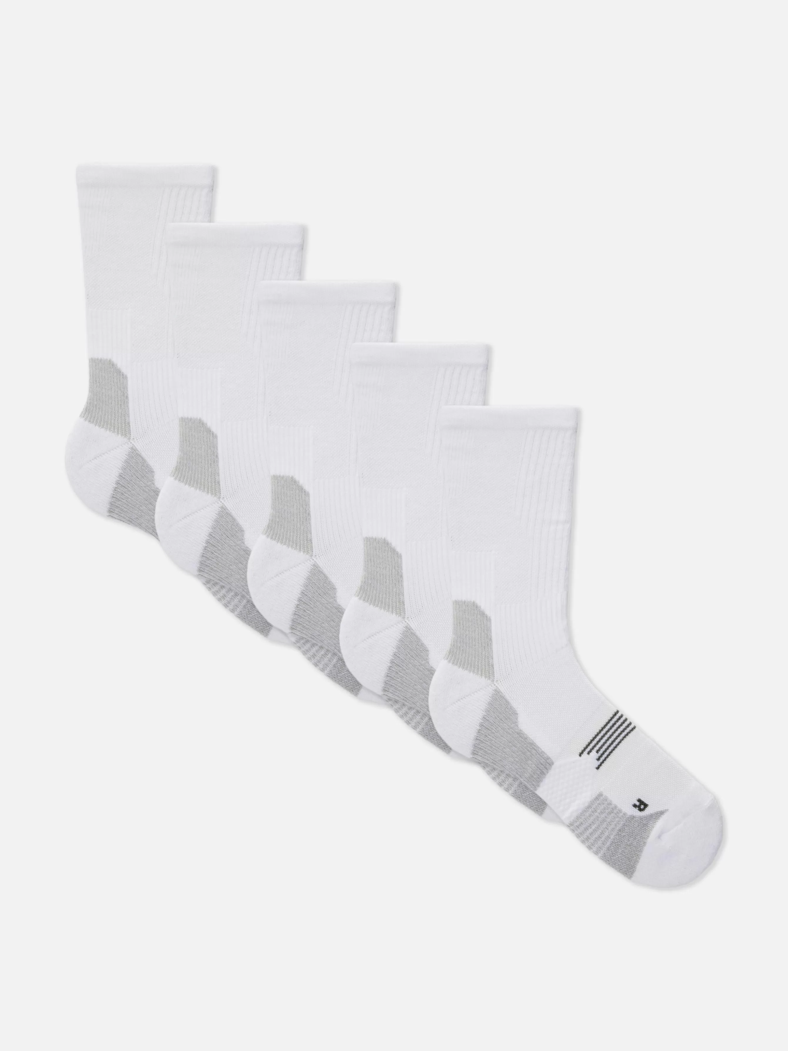 Fashion Primark Lot De 5 Paires De Chaussettes Performance Blanc