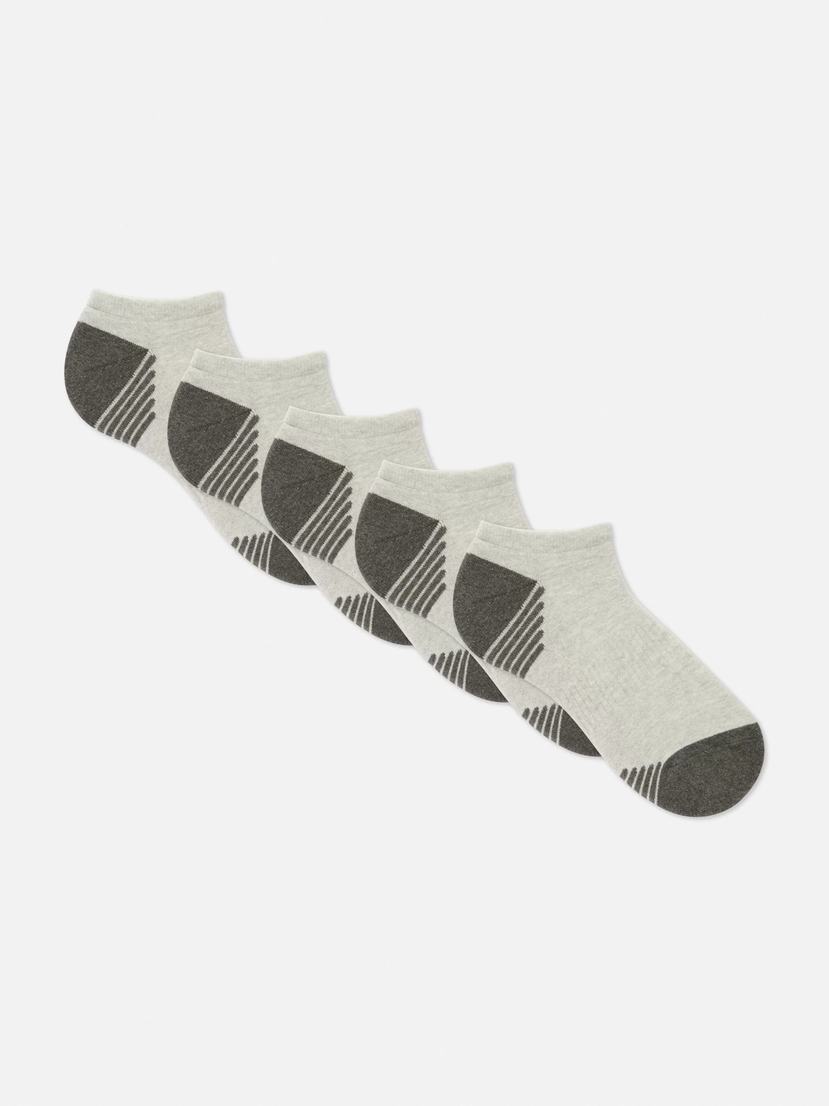 Best Sale Primark Lot De 5 Paires De Chaussettes Pour Baskets Gris