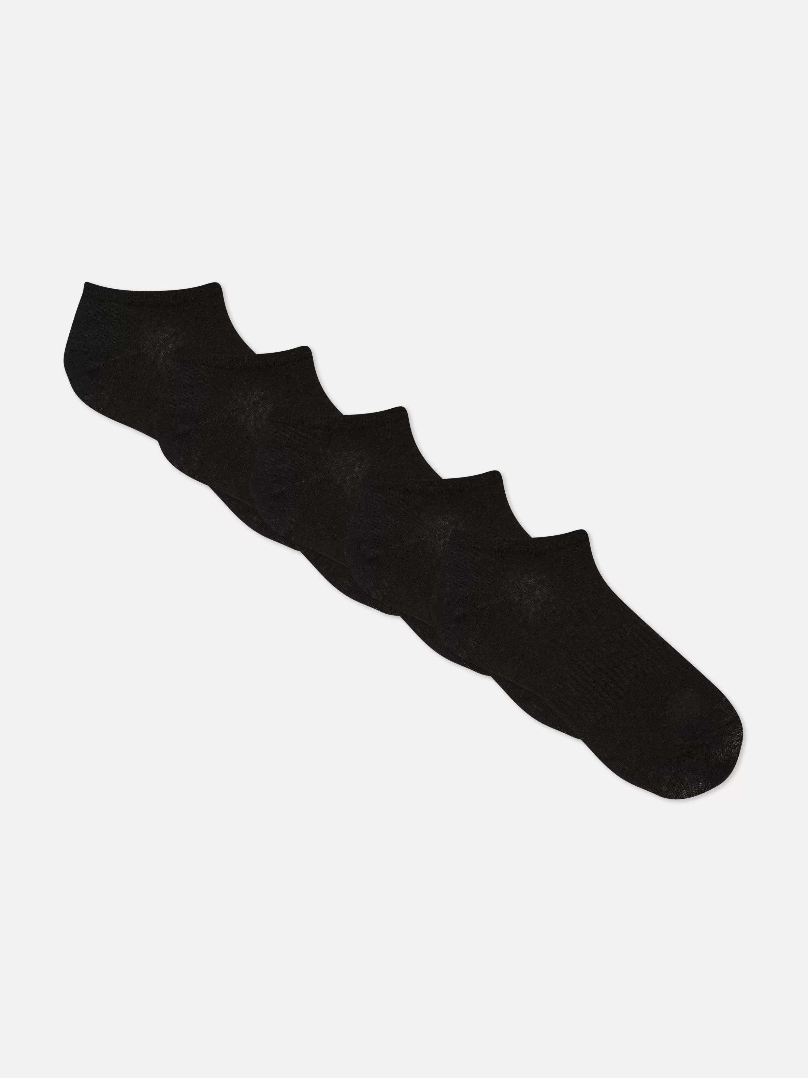 Online Primark Lot De 5 Paires De Chaussettes Pour Baskets Noir