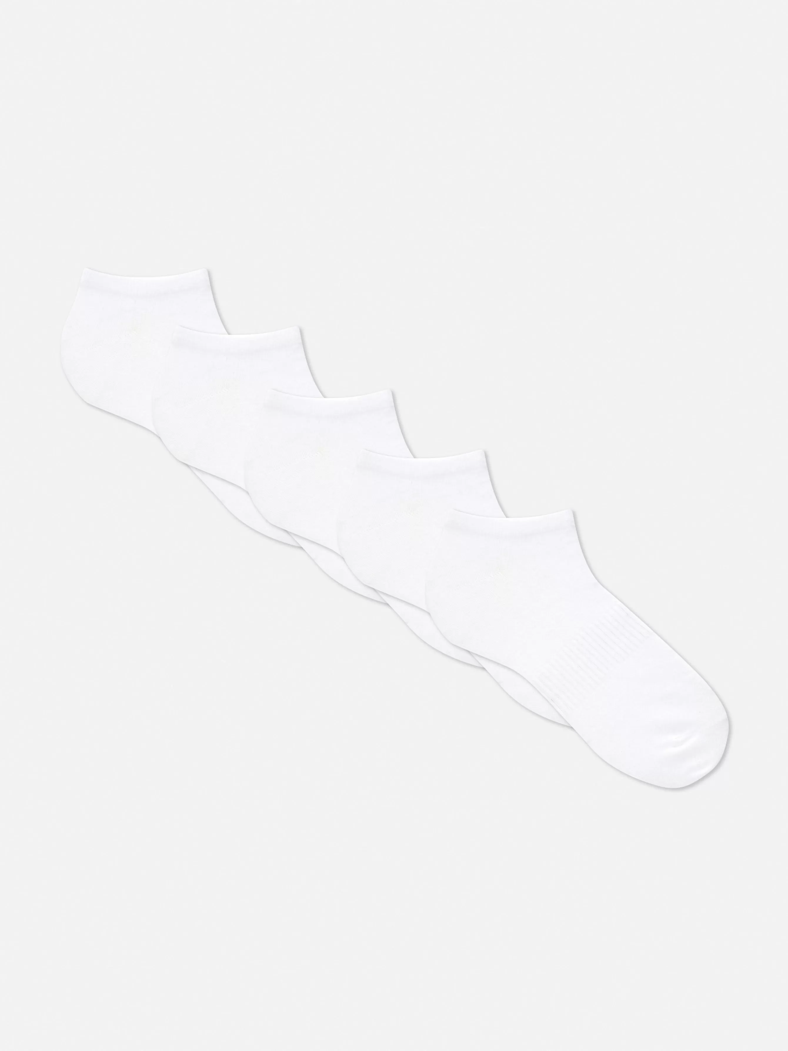 Cheap Primark Lot De 5 Paires De Chaussettes Pour Baskets Blanc