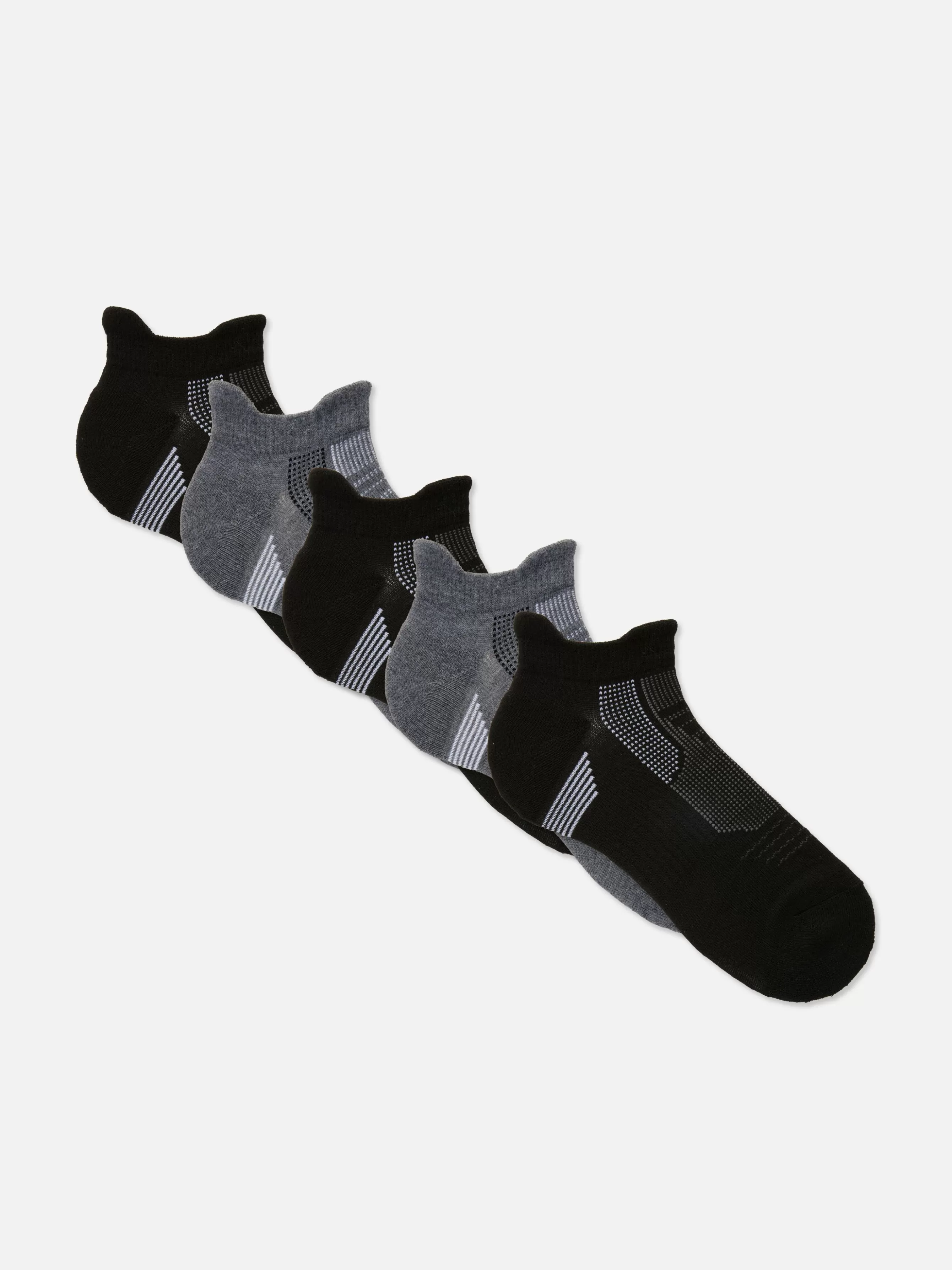 Sale Primark Lot De 5 Paires De Chaussettes Pour Baskets Performance Noir