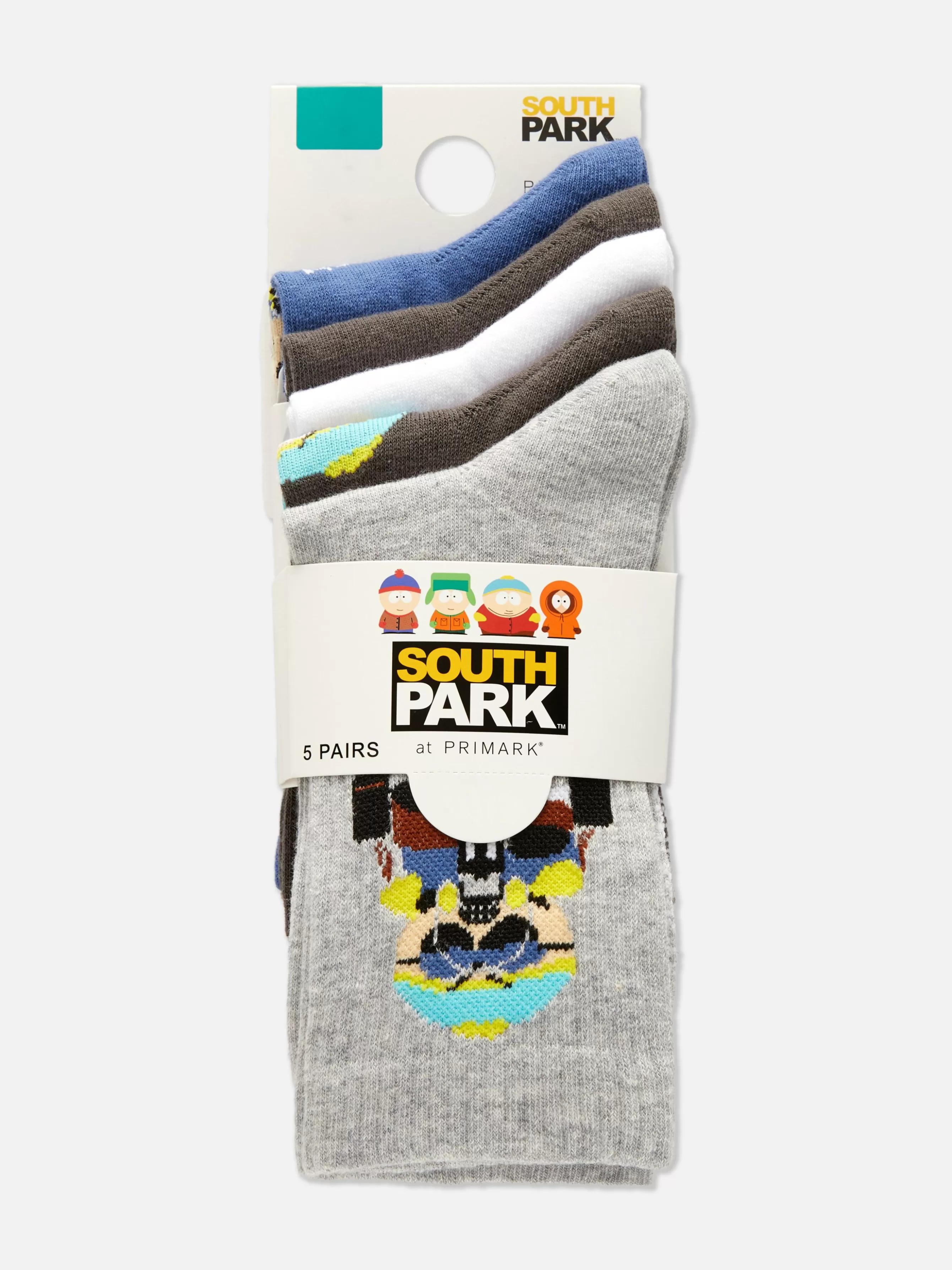 Best Sale Primark Lot De 5 Paires De Chaussettes South Park Cartman Multicolore