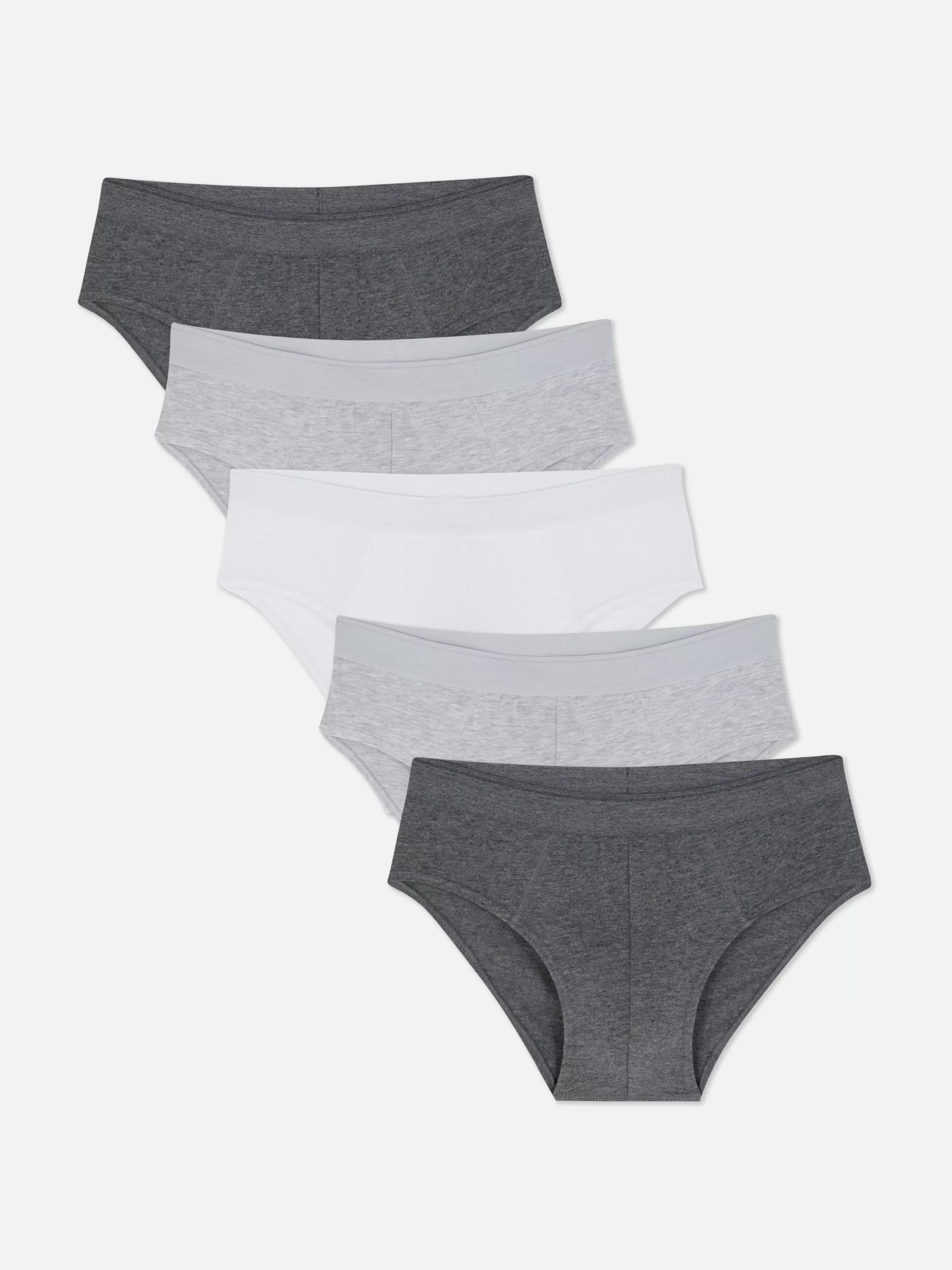 Online Primark Lot De 5 Slips Essential Gris