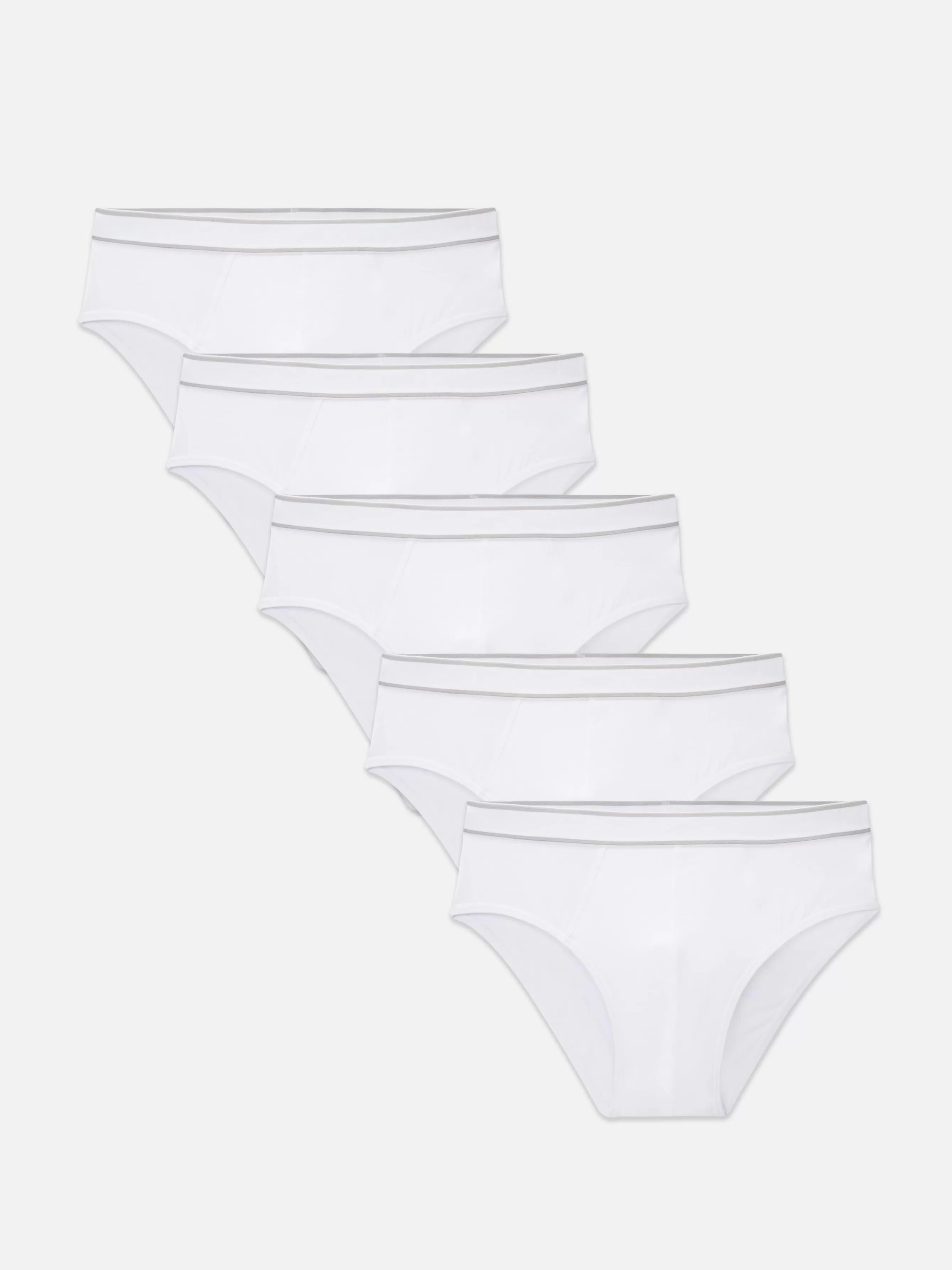 Cheap Primark Lot De 5 Slips Essential Blanc