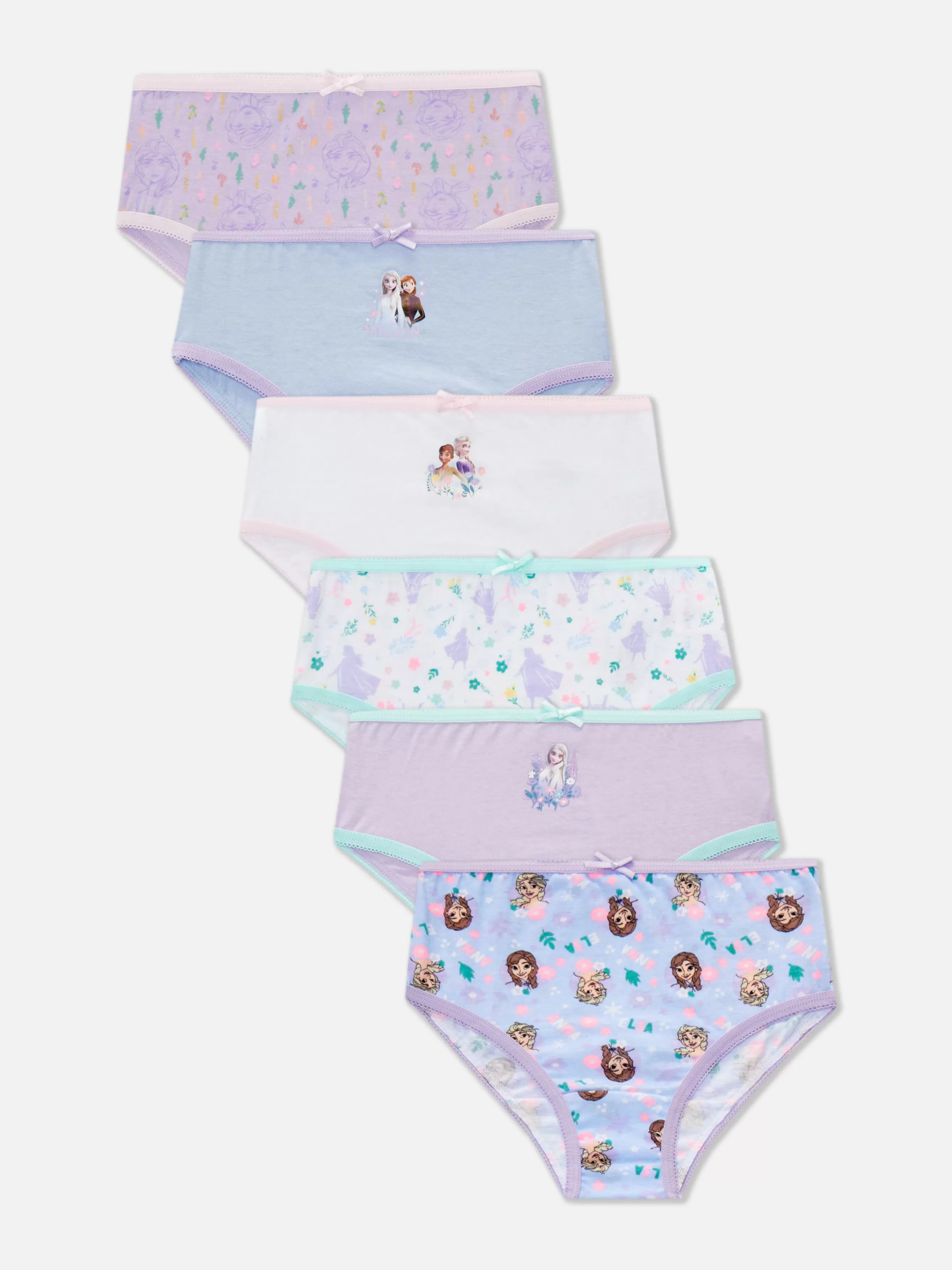 Best Primark Lot De 6 Culottes Disney La Reine Des Neiges Multicolore