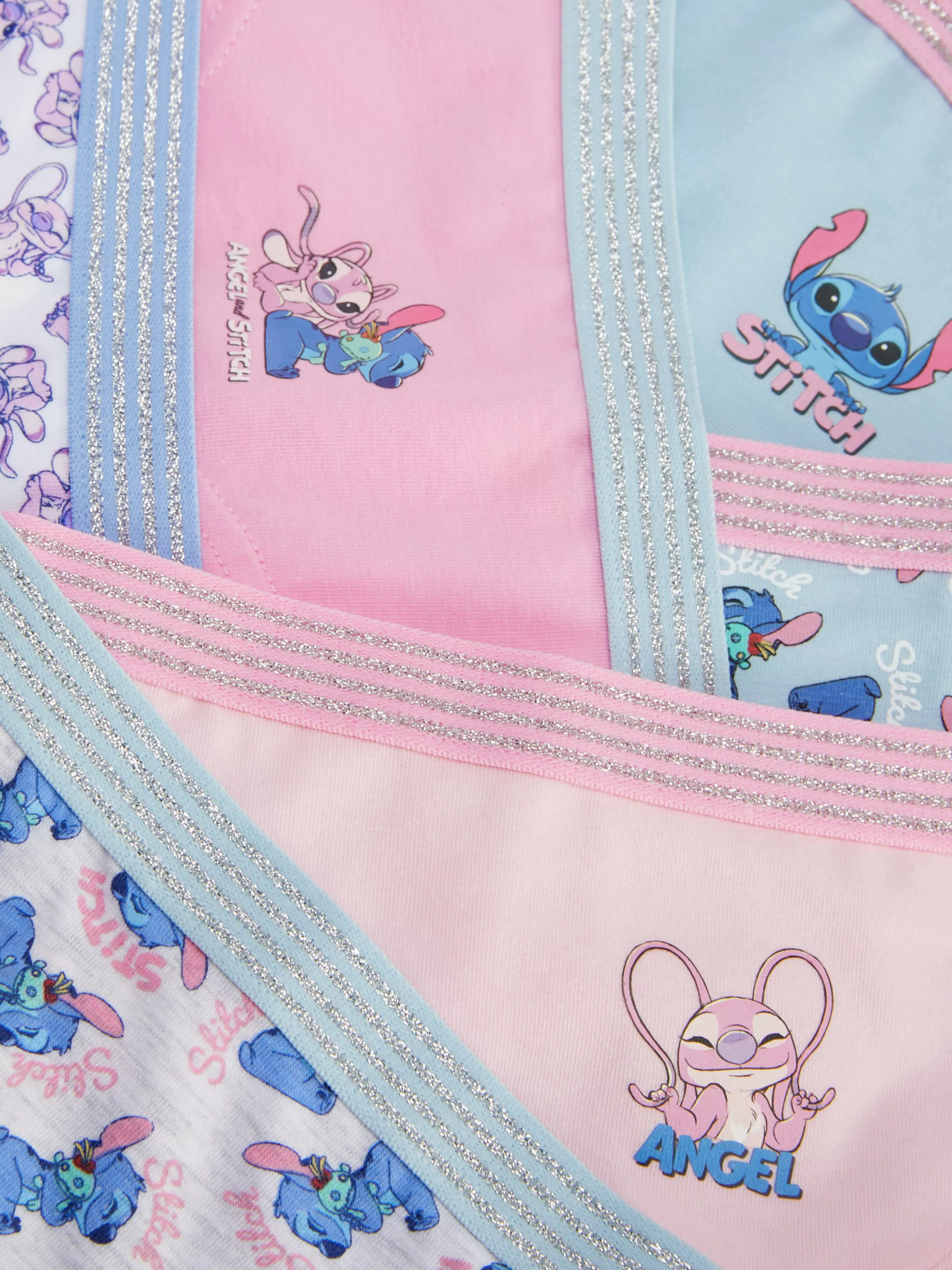 Discount Primark Lot De 6 Culottes Disney Stitch Bleu