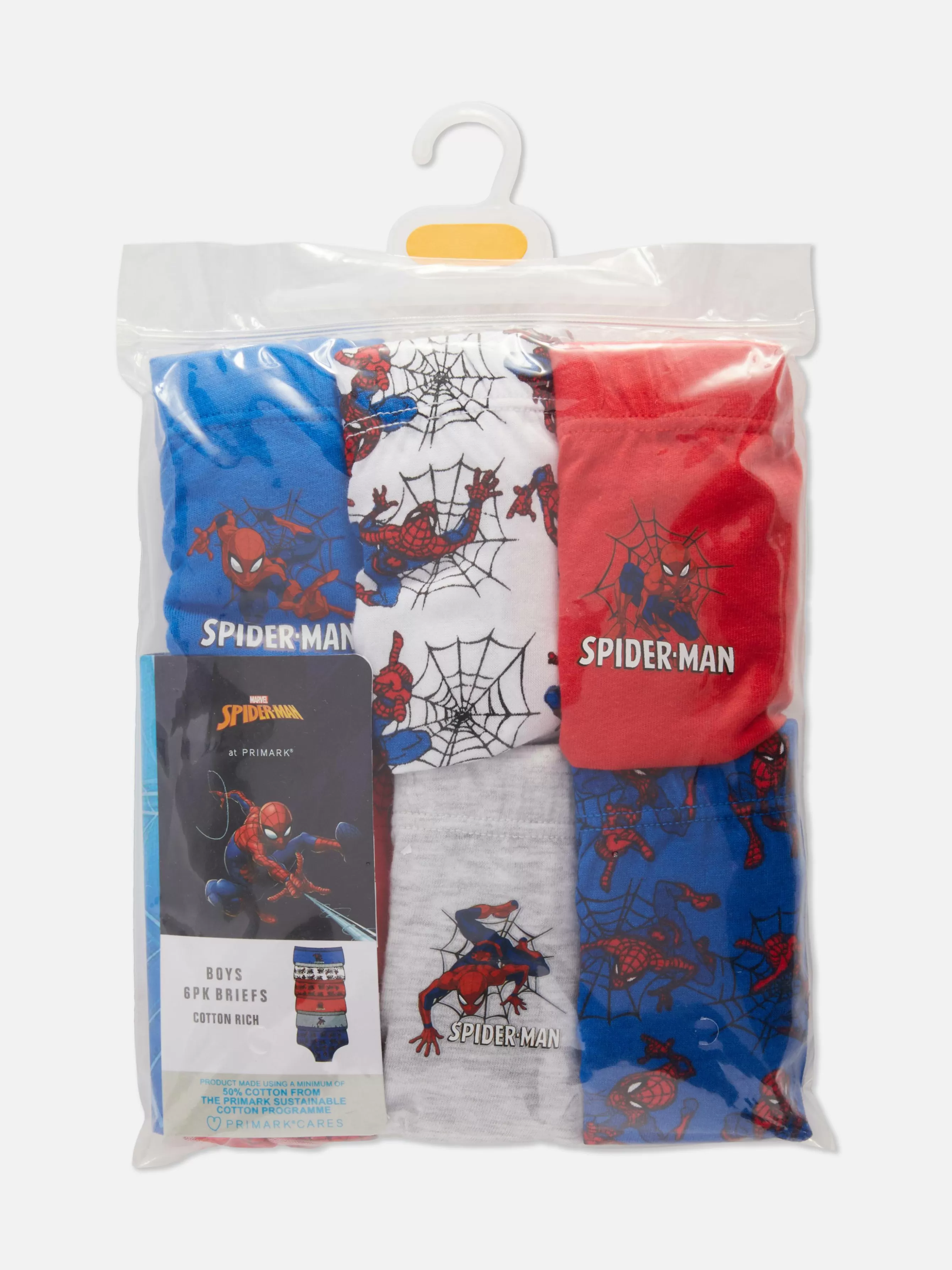 Best Sale Primark Lot De 6 Culottes Marvel Spider-Man Multicolore