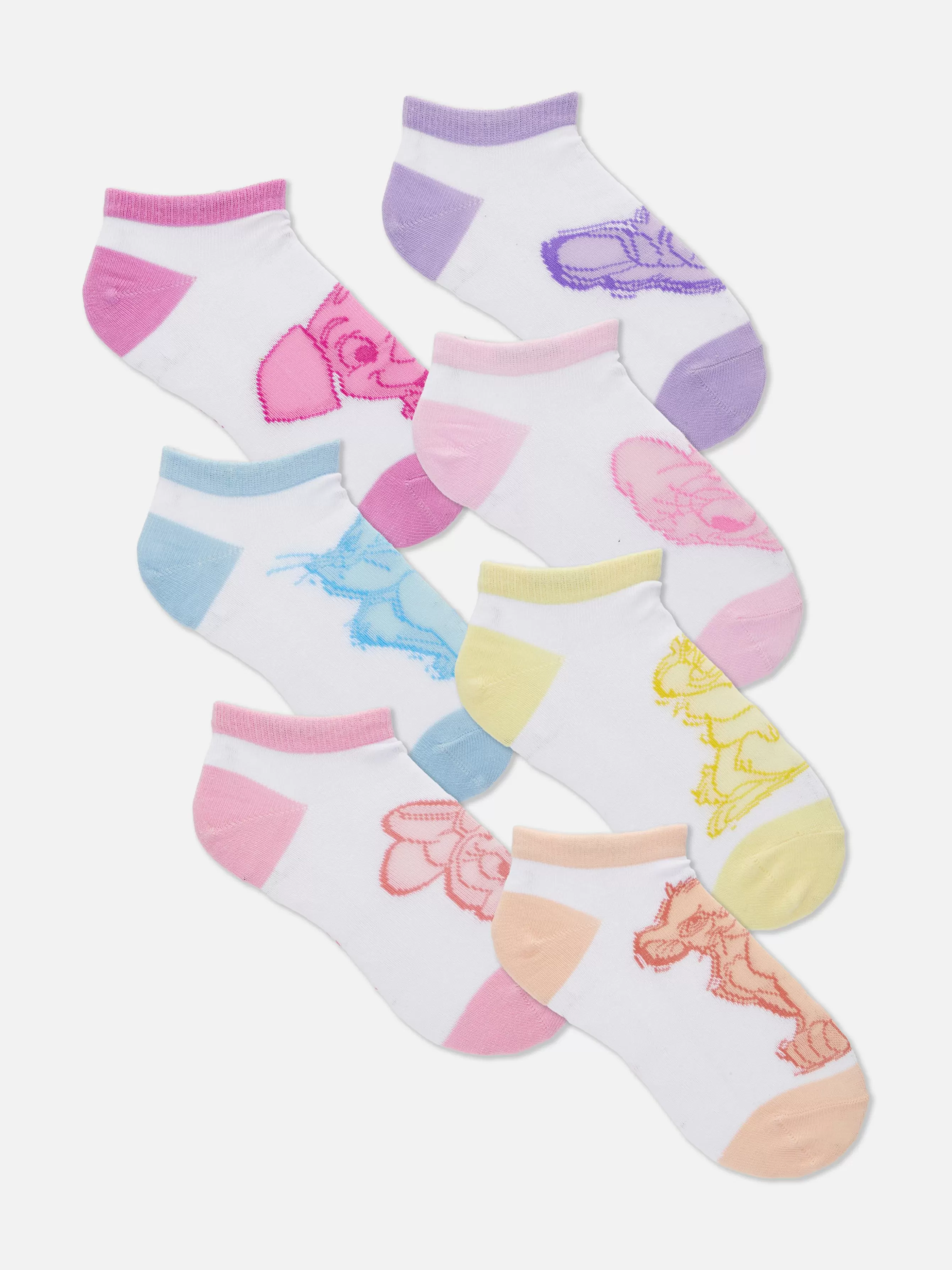 Online Primark Lot De 7 Paires De Chaussettes Personnages Disney Multicolore