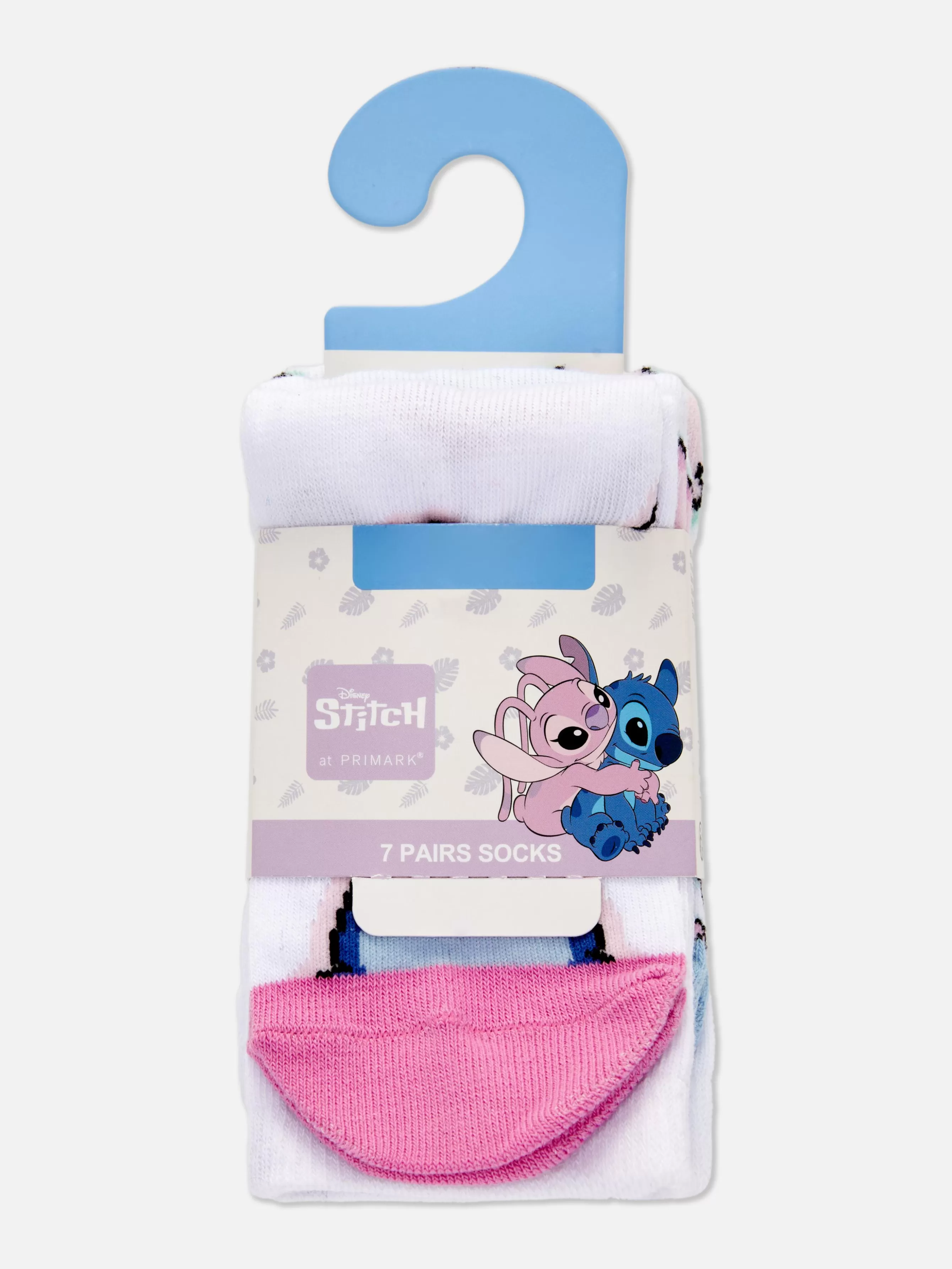 Flash Sale Primark Lot De 7 Paires De Socquettes Disney Lilo & Stitch Angel Multicolore