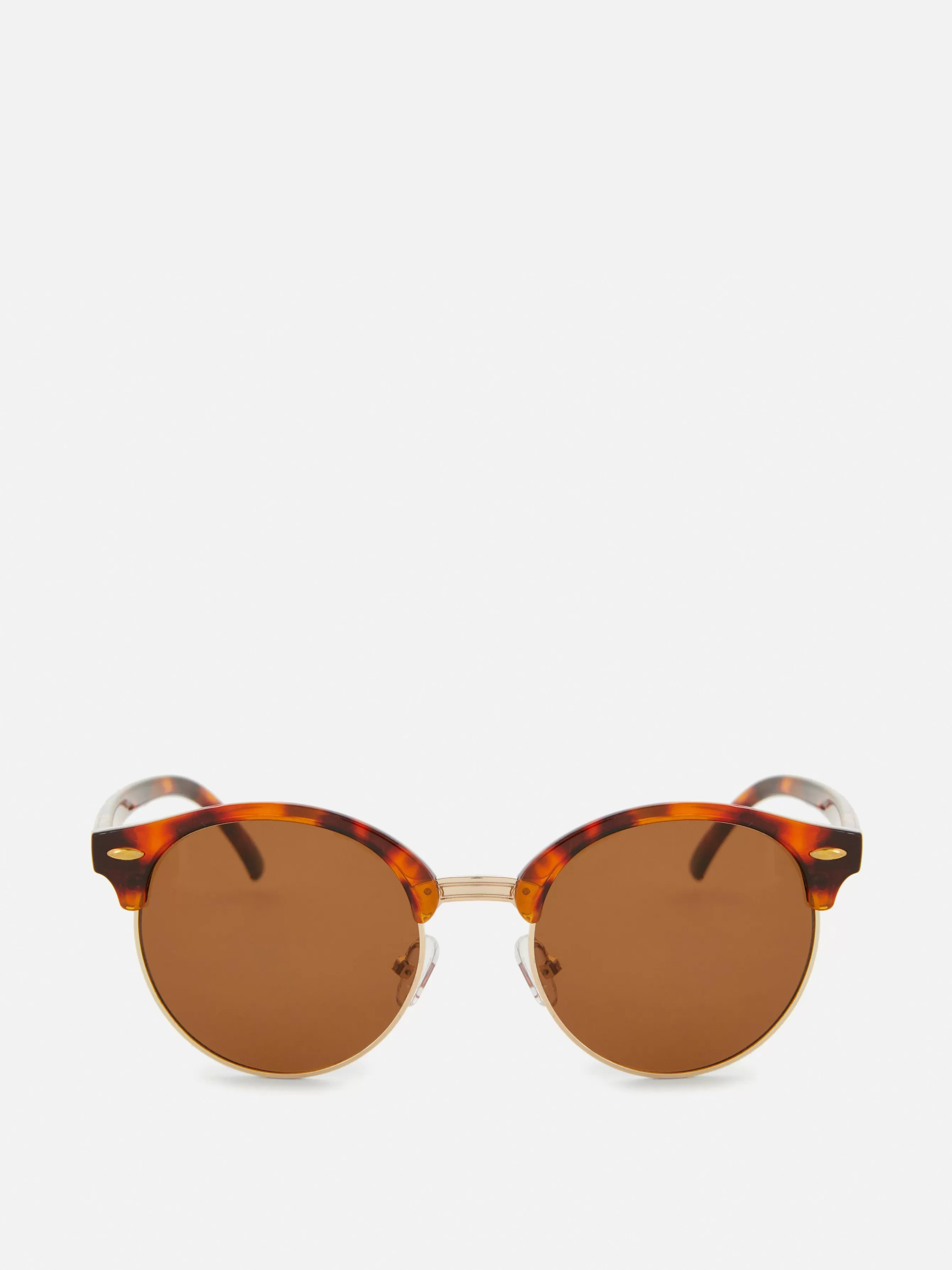 Outlet Primark Lunettes De Soleil Clubmaster Marron