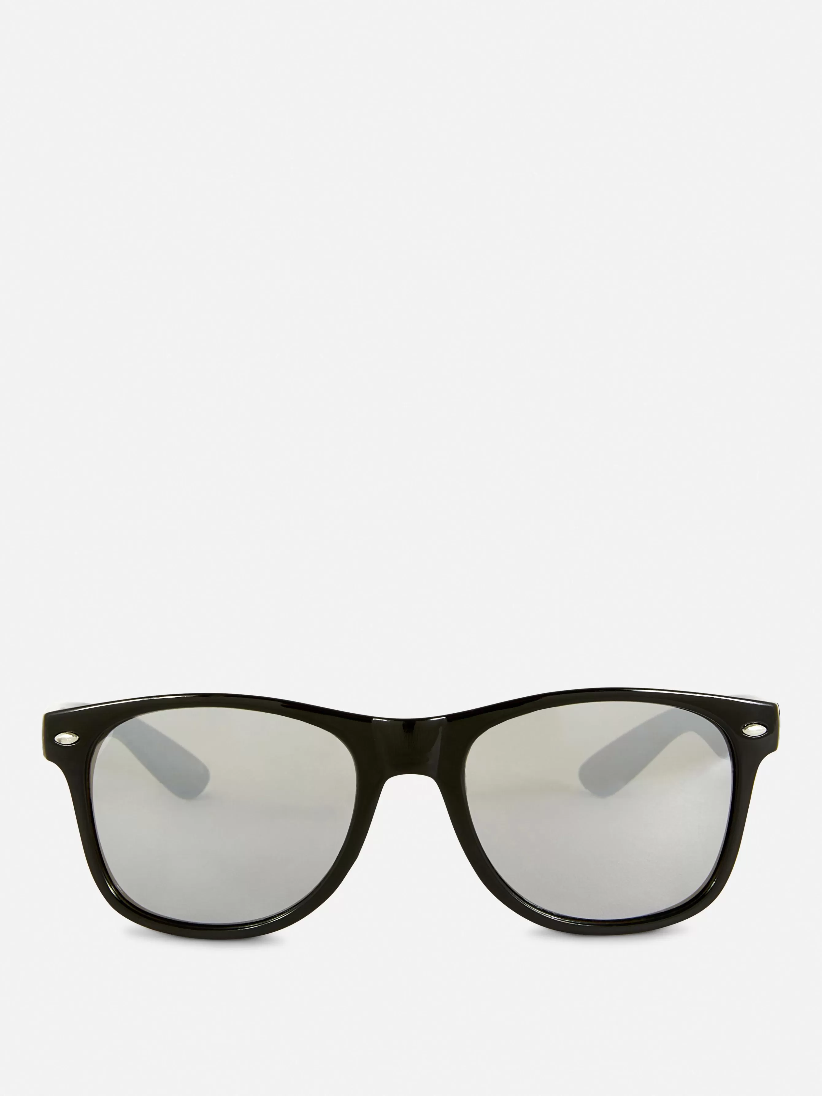 Best Sale Primark Lunettes De Soleil Effet Miroir à Monture Carrée Argent