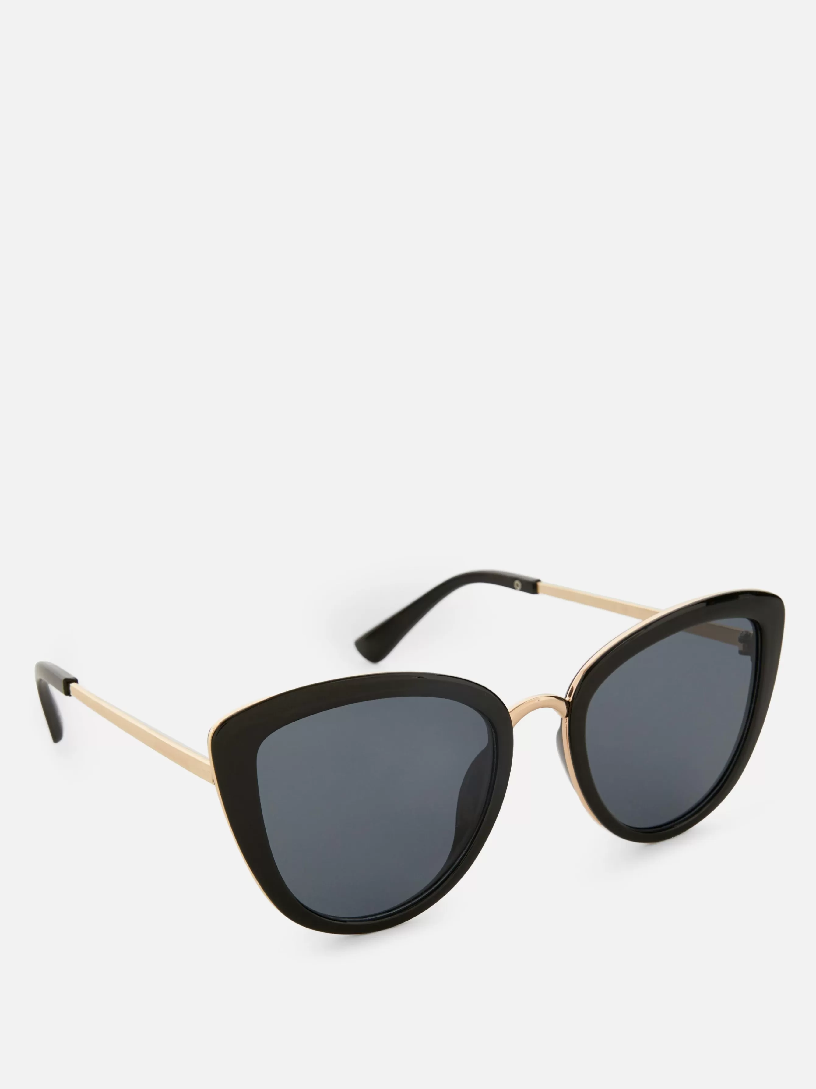 Clearance Primark Lunettes De Soleil œil De Chat à Finition Métallisée Noir