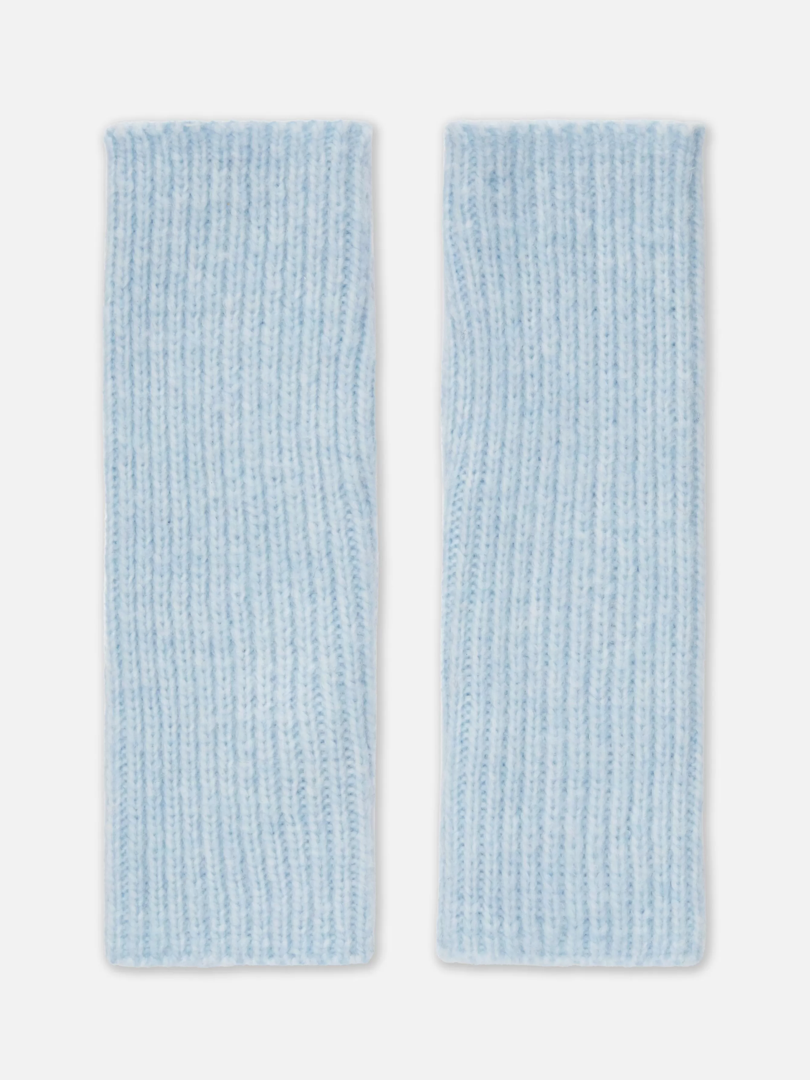 Shop Primark Manchettes En Tricot Bleu