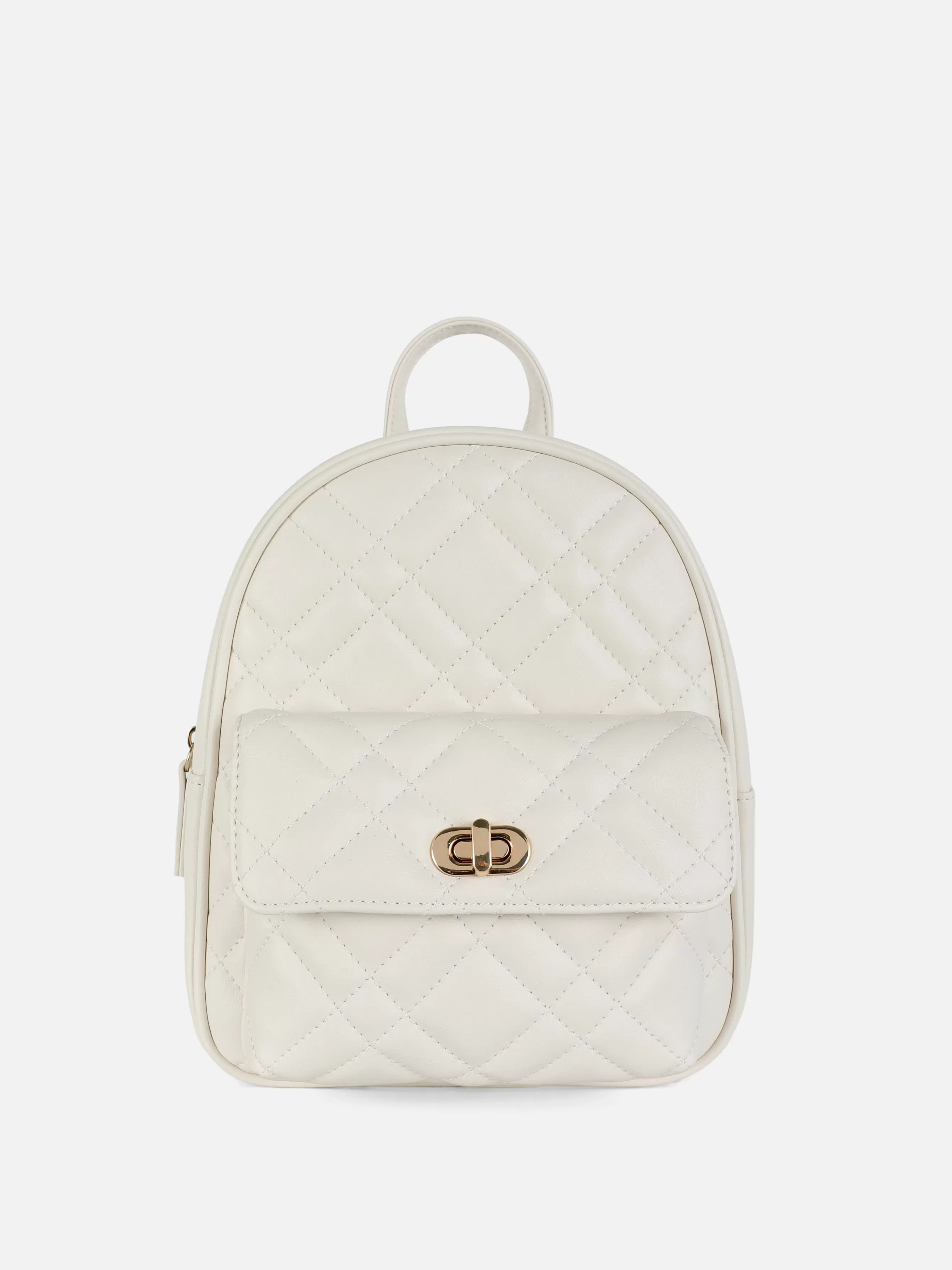 Cheap Primark Mini Sac à Dos Matelassé Blanc