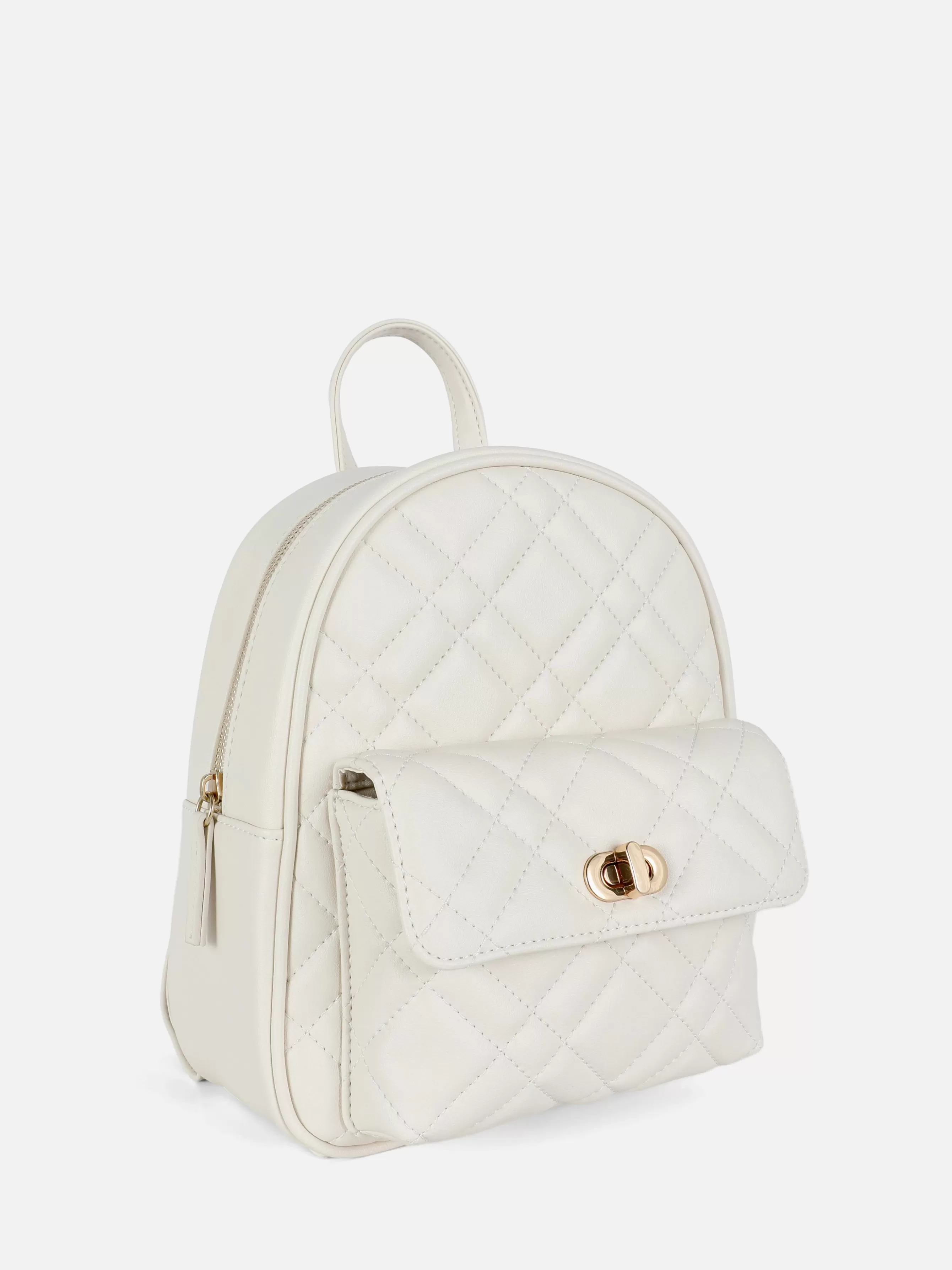 Cheap Primark Mini Sac à Dos Matelassé Blanc