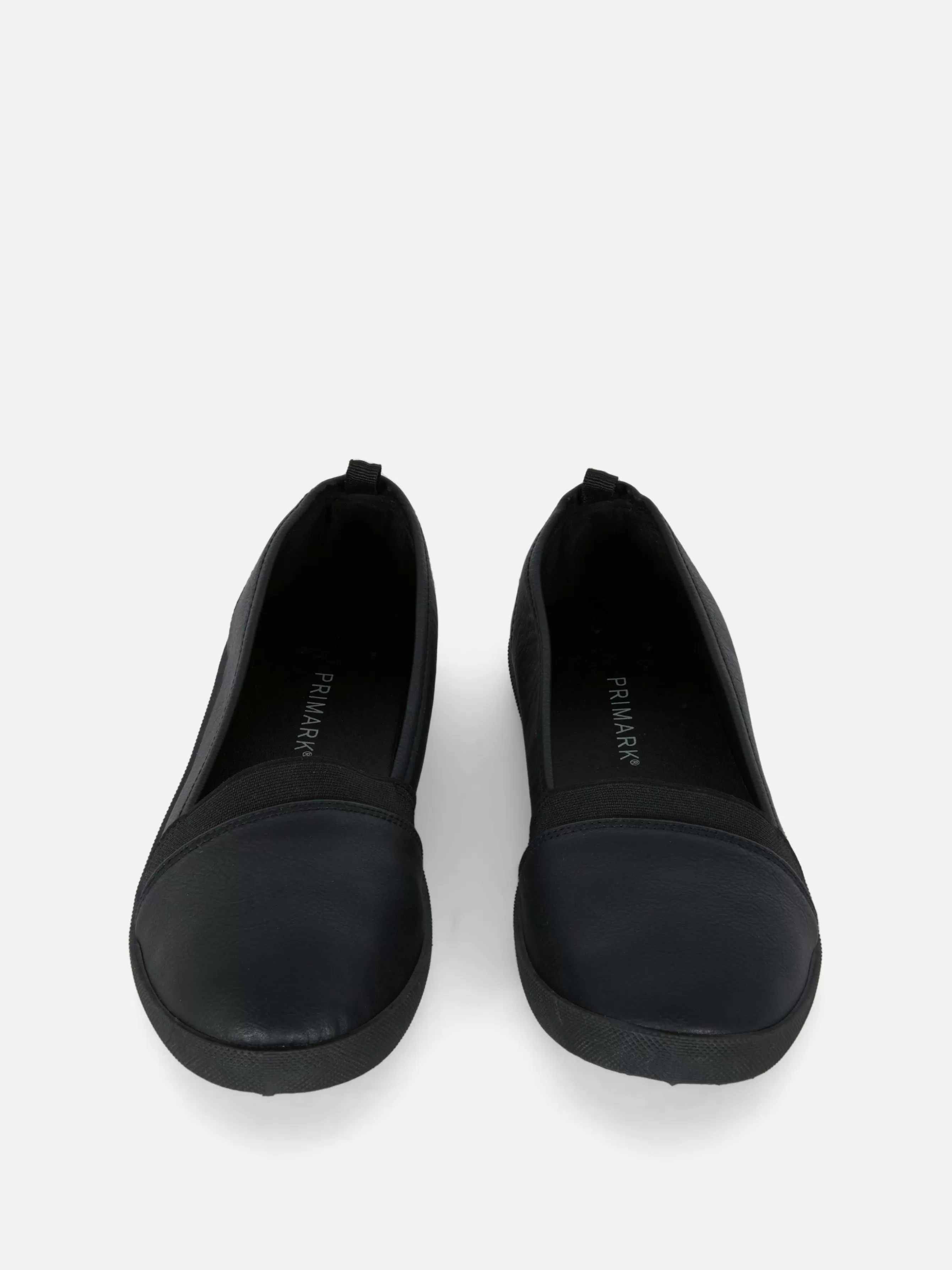 Discount Primark Mocassins à Enfiler En Simili Cuir Noir