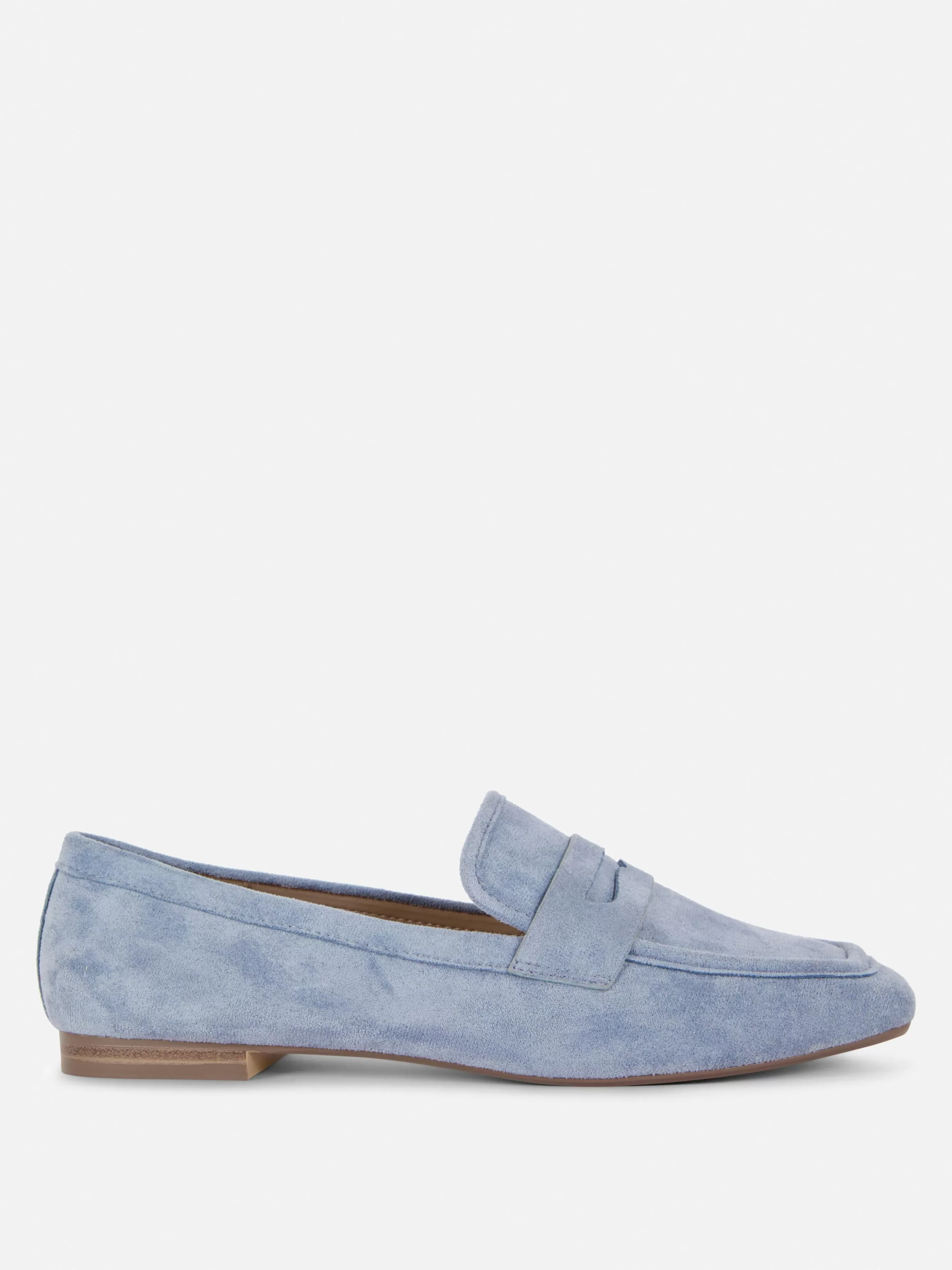 Clearance Primark Mocassins En Suédine Bleu