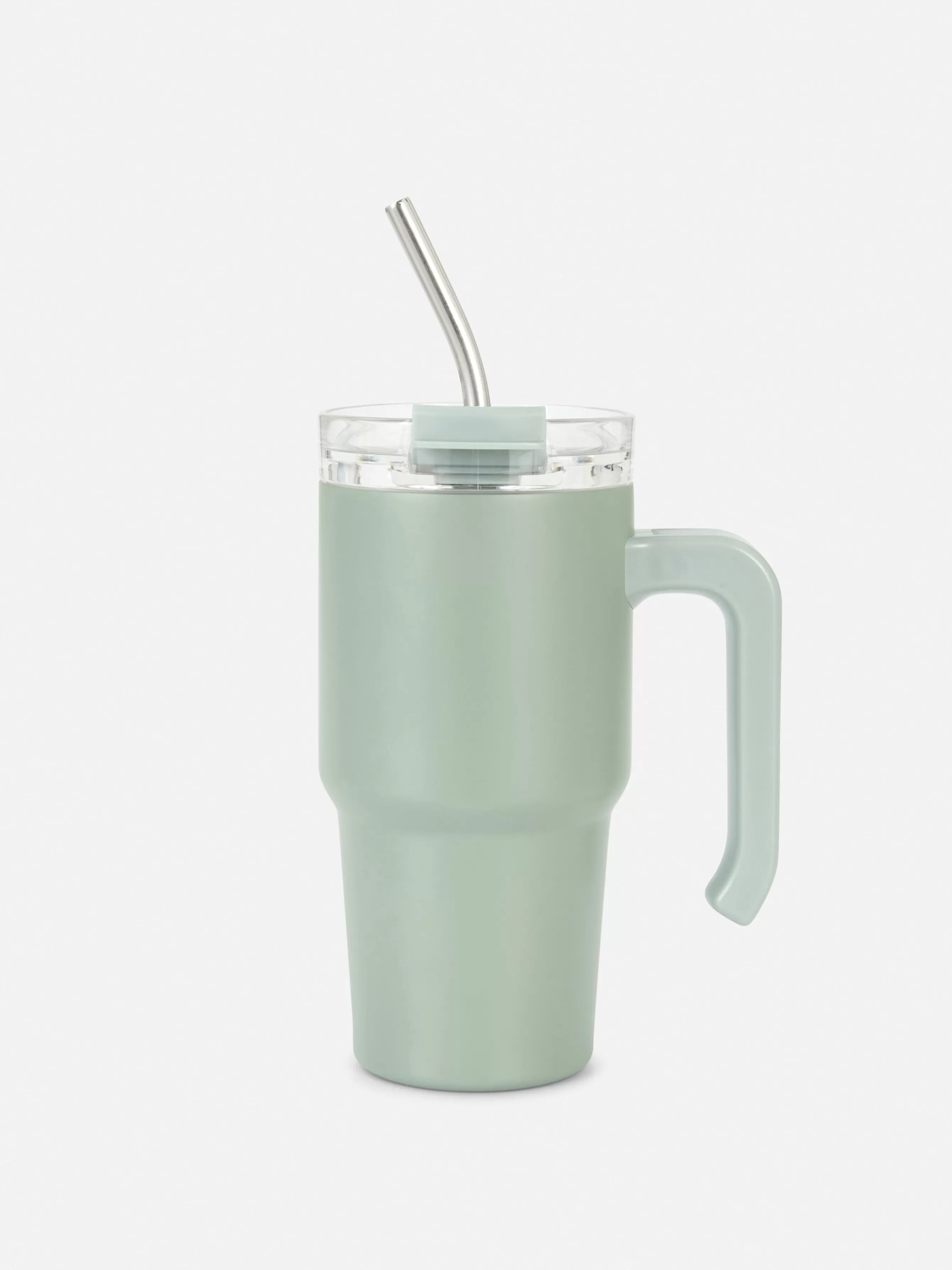 Discount Primark Mug Isotherme En Acier Inoxydable 0,56 l Vert clair