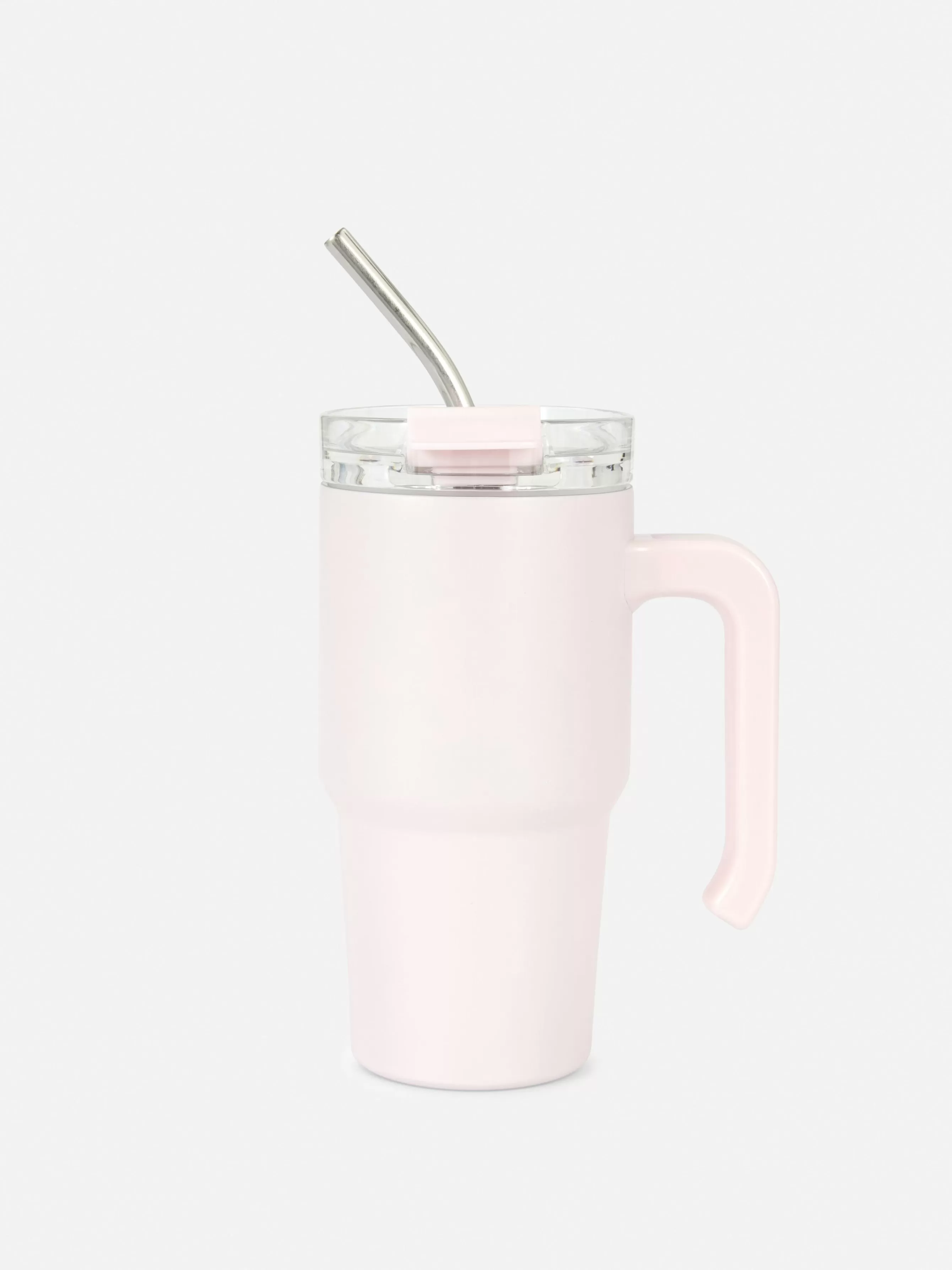 Shop Primark Mug Isotherme En Acier Inoxydable 0,56 l Rose clair