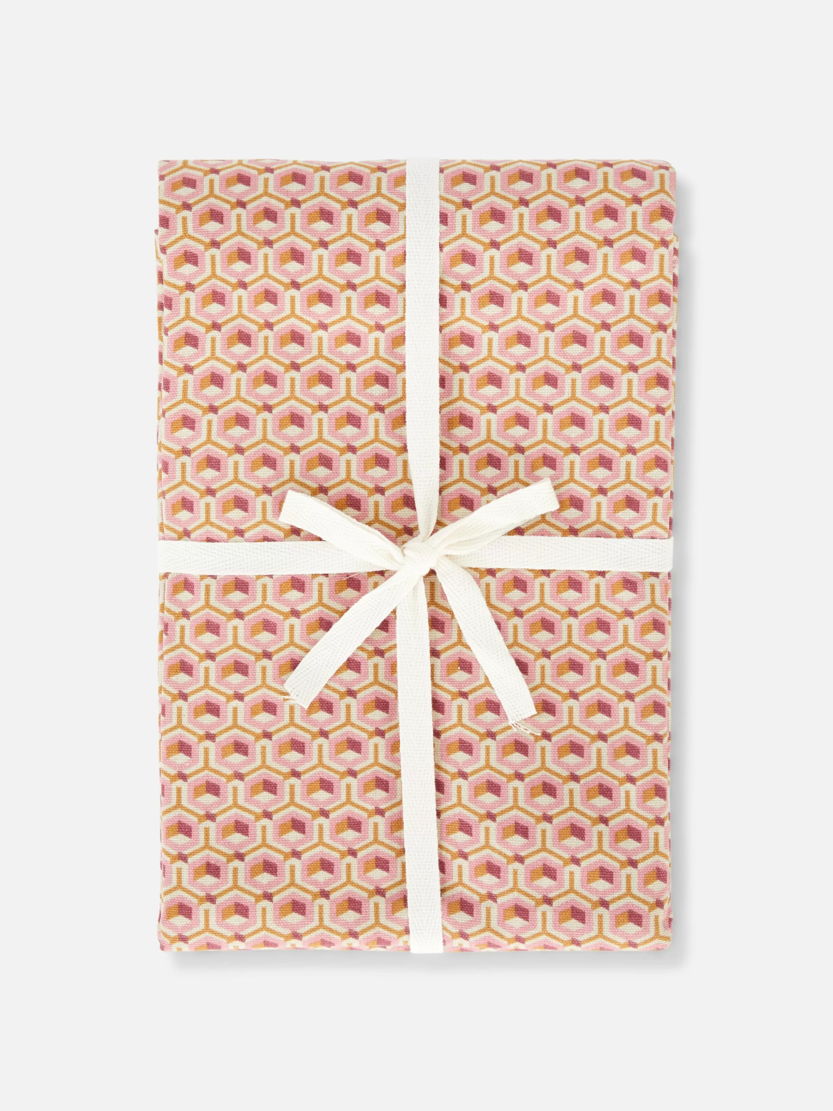 Fashion Primark Nappe à Motif Géométrique Rose