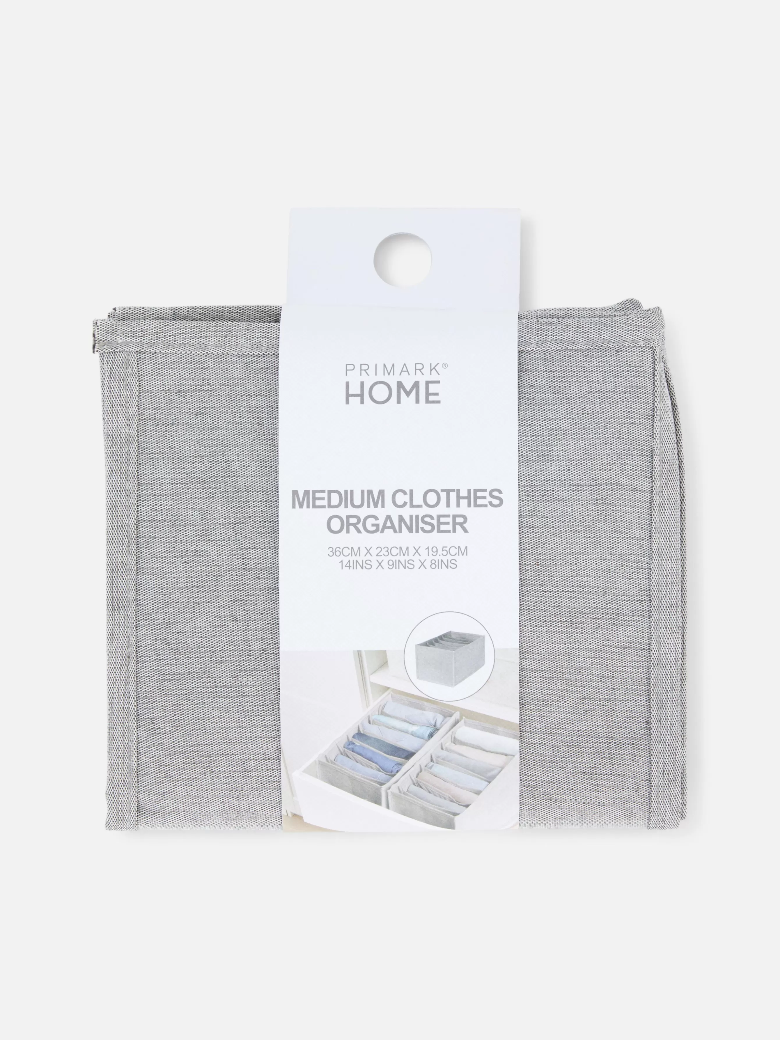 Hot Primark Option De Rangement De Taille Moyenne Pour Vêtements Gris clair