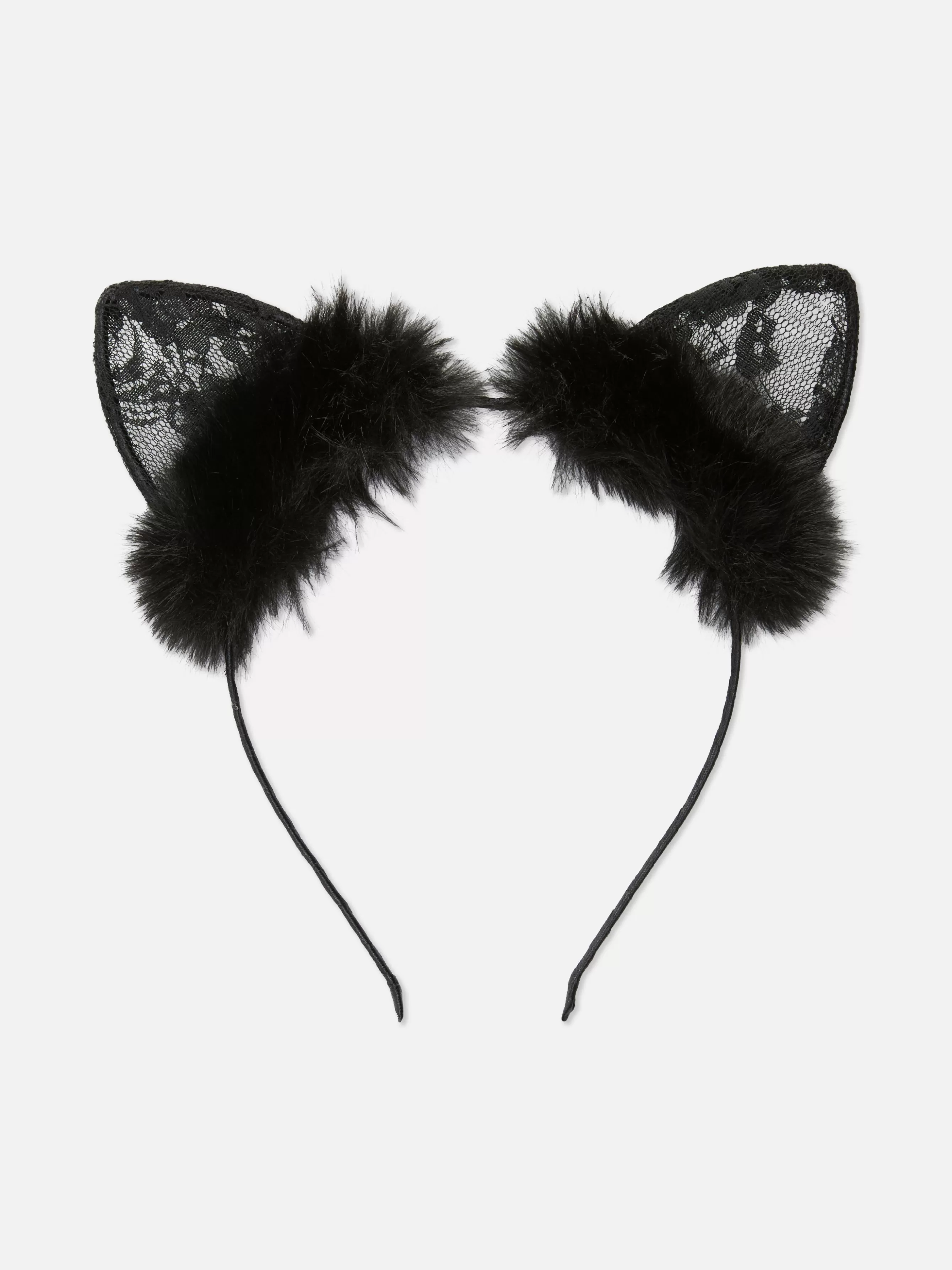 Sale Primark Oreilles De Chat En Dentelle Halloween Noir