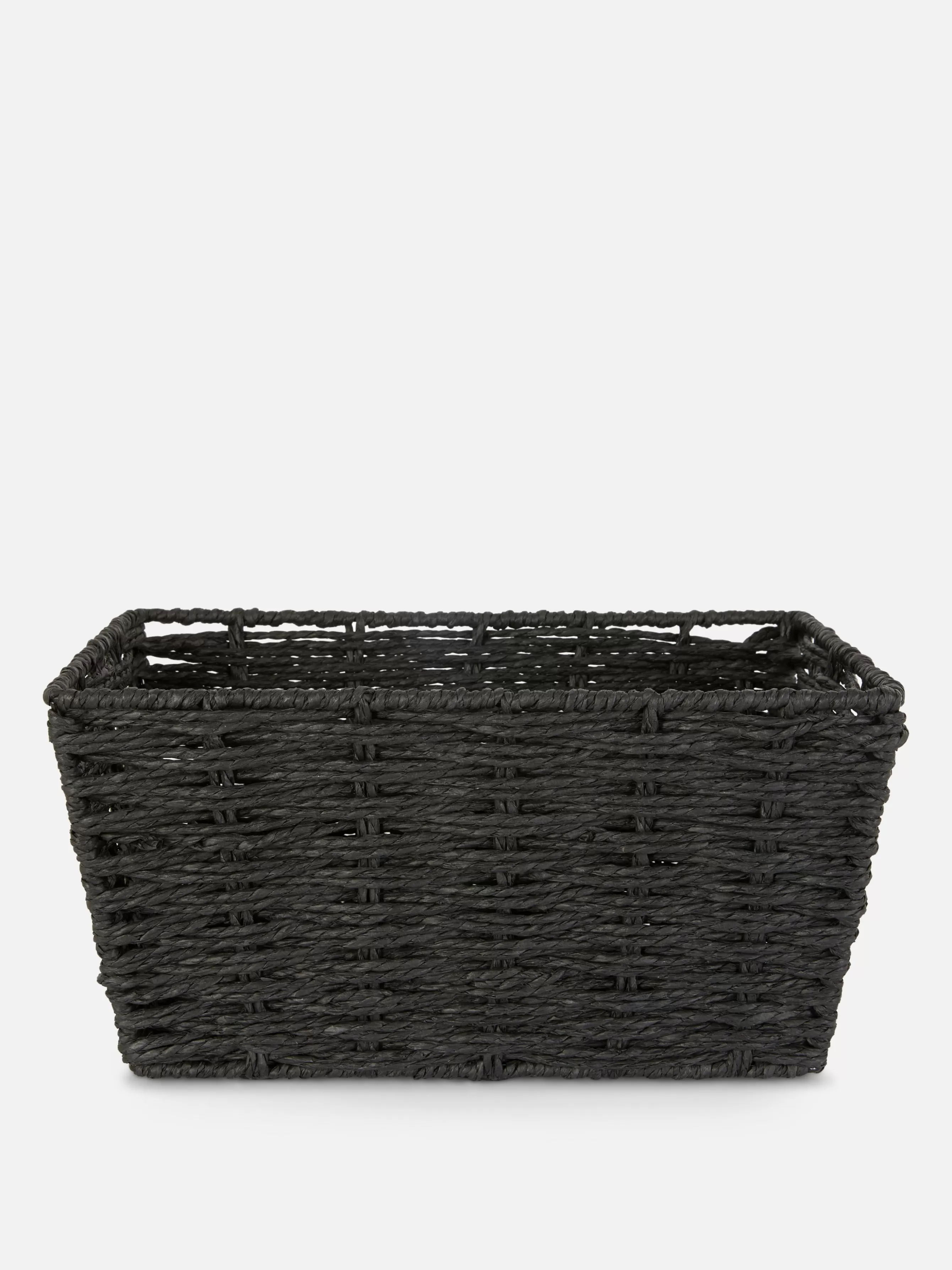 Outlet Primark Panier De Rangement En Corde De Papier Noir