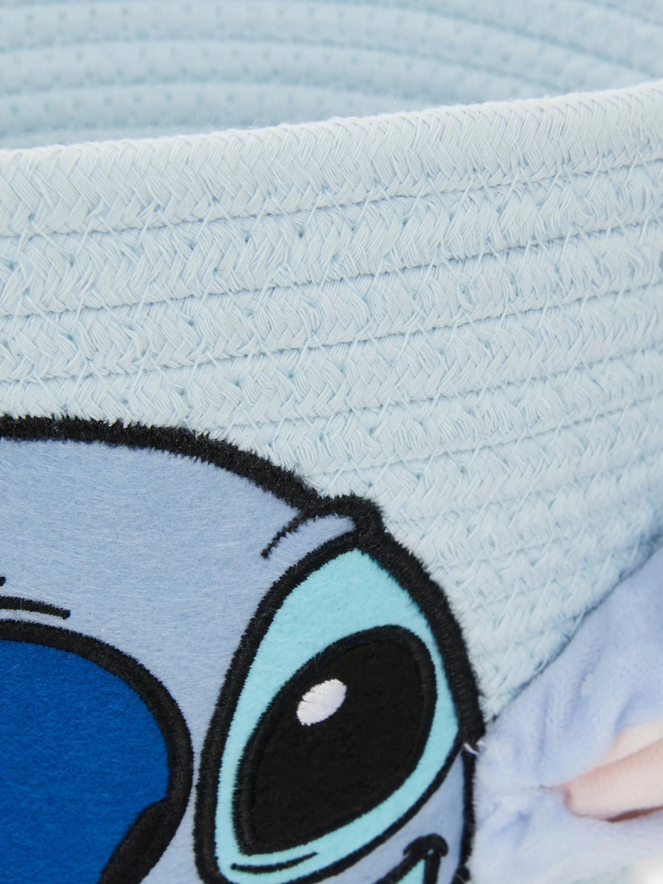 Outlet Primark Panier De Rangement En Corde Disney Lilo & Stitch Bleu moyen