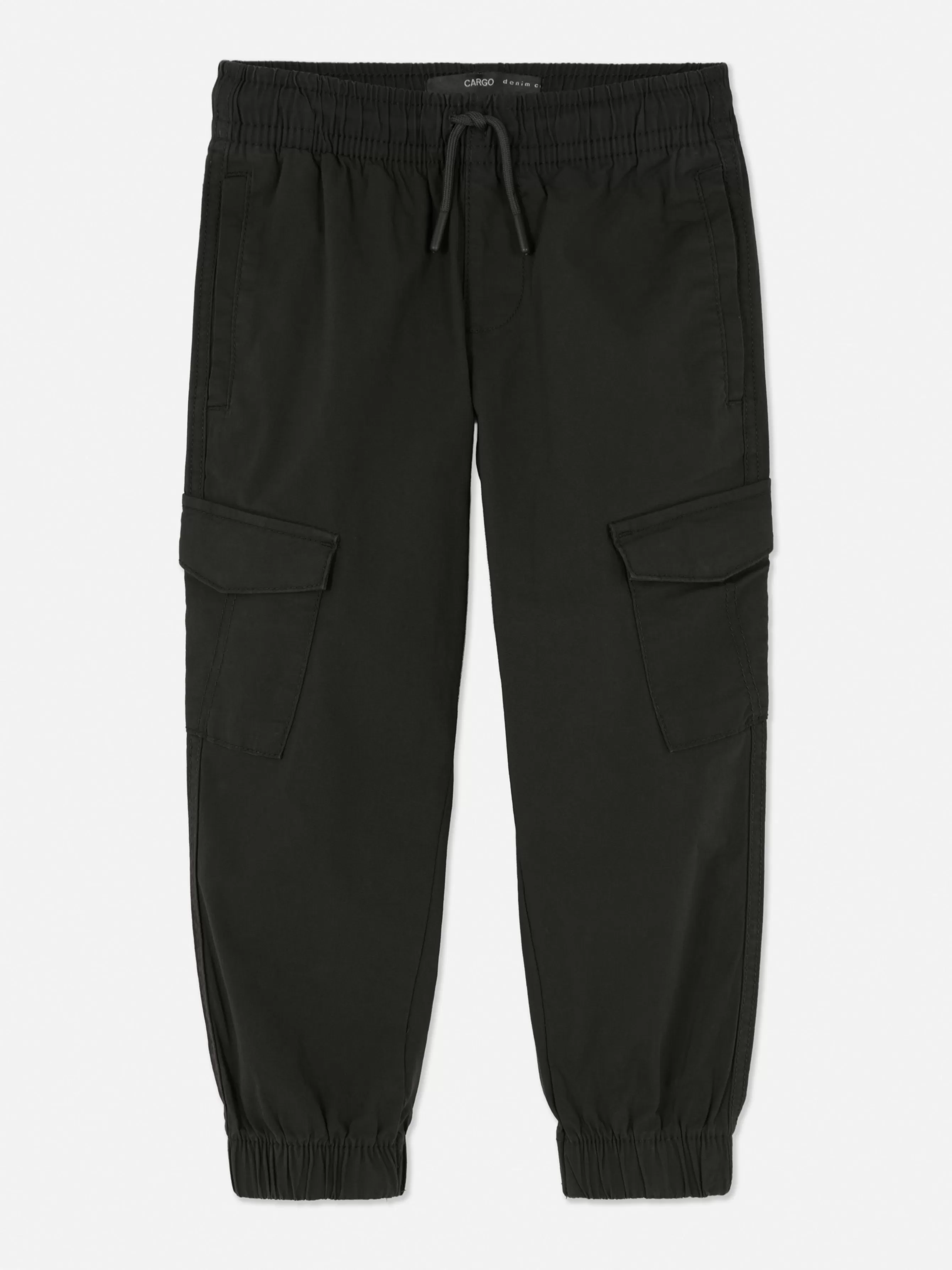 Best Sale Primark Pantalon Cargo Garçon Noir