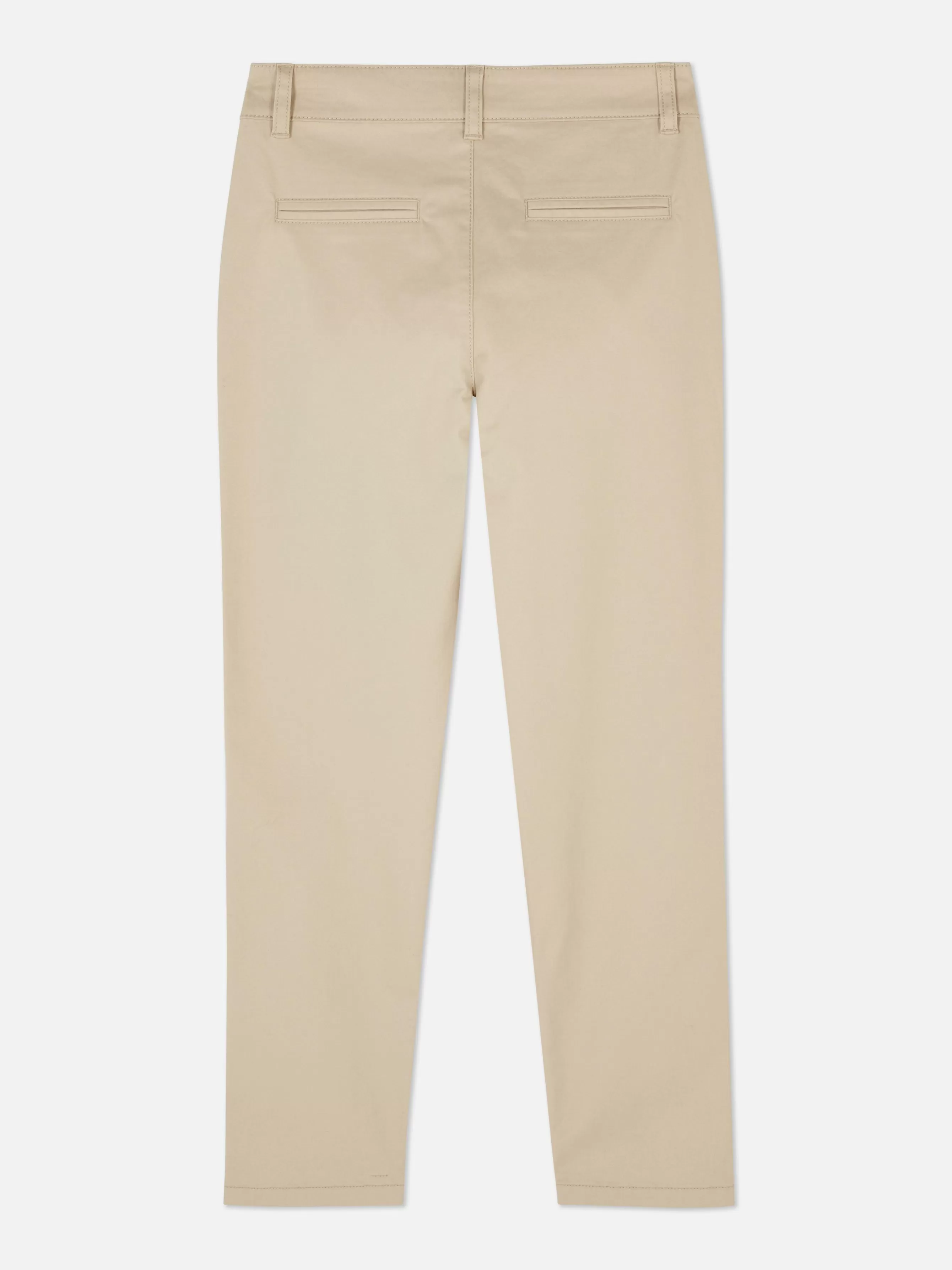 Sale Primark Pantalon Chino Coupe Regular Grège