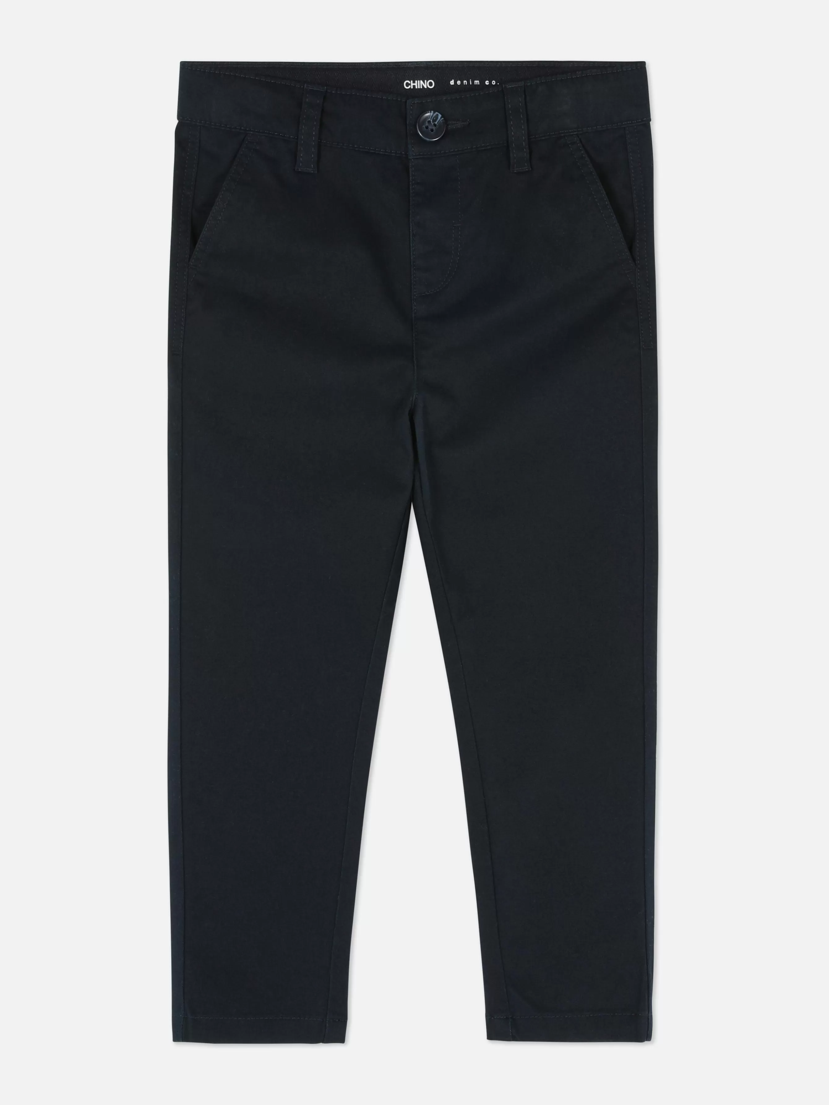 Outlet Primark Pantalon Chino Garçon Bleu marine