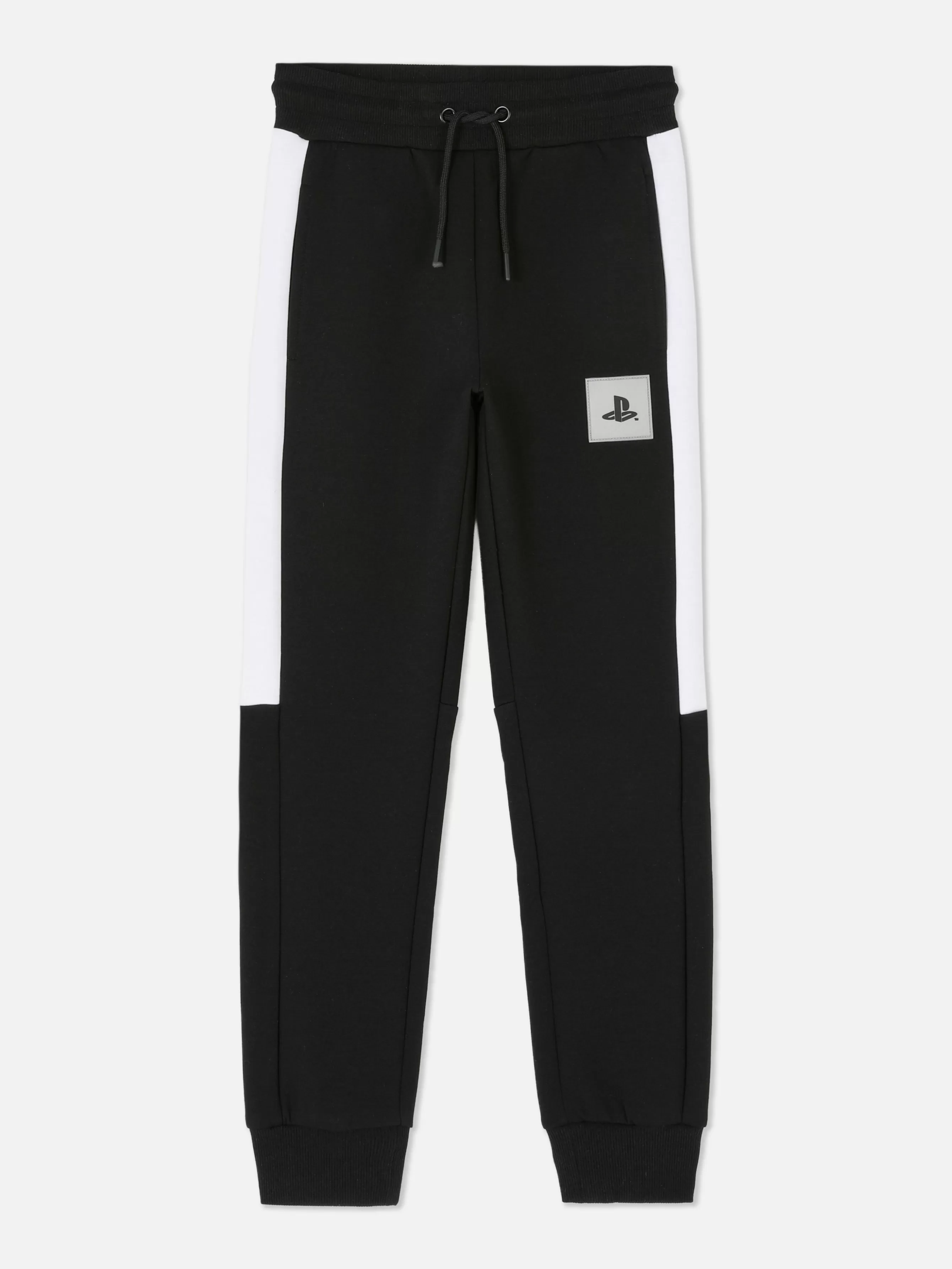 Sale Primark Pantalon De Jogging Color Block PlayStation Noir