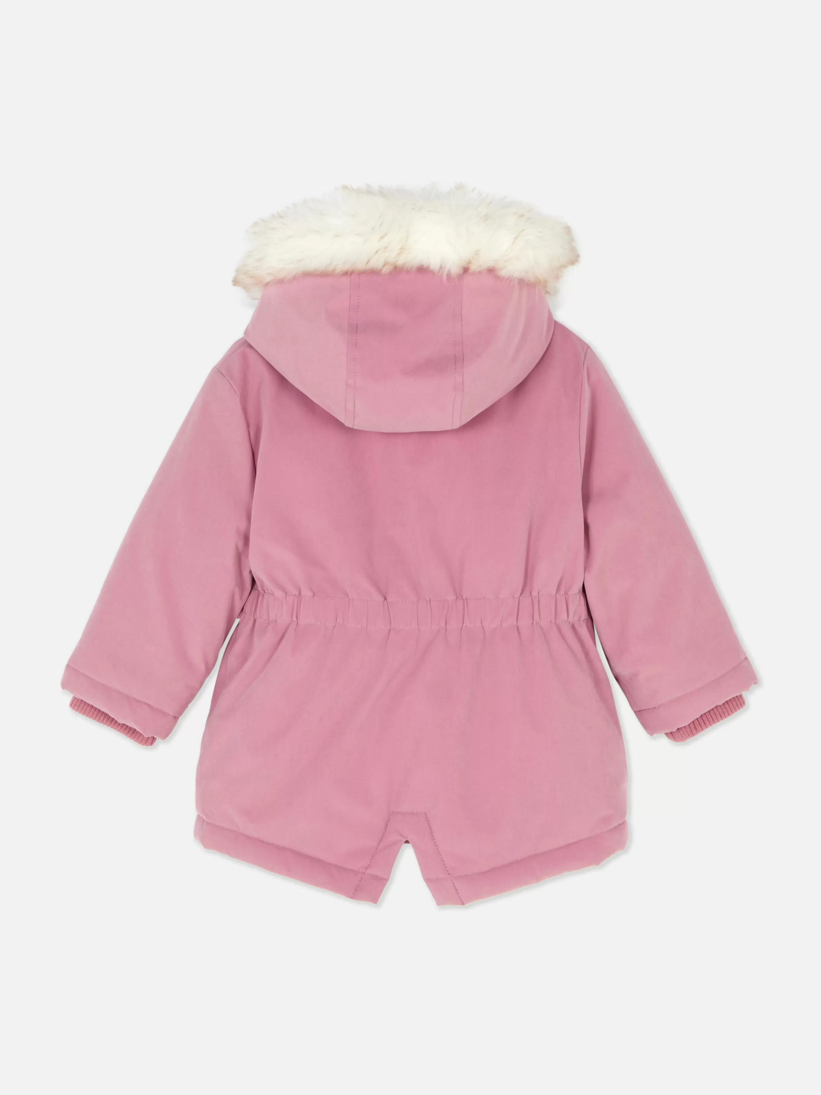 Online Primark Parka En Fausse Fourrure Rose