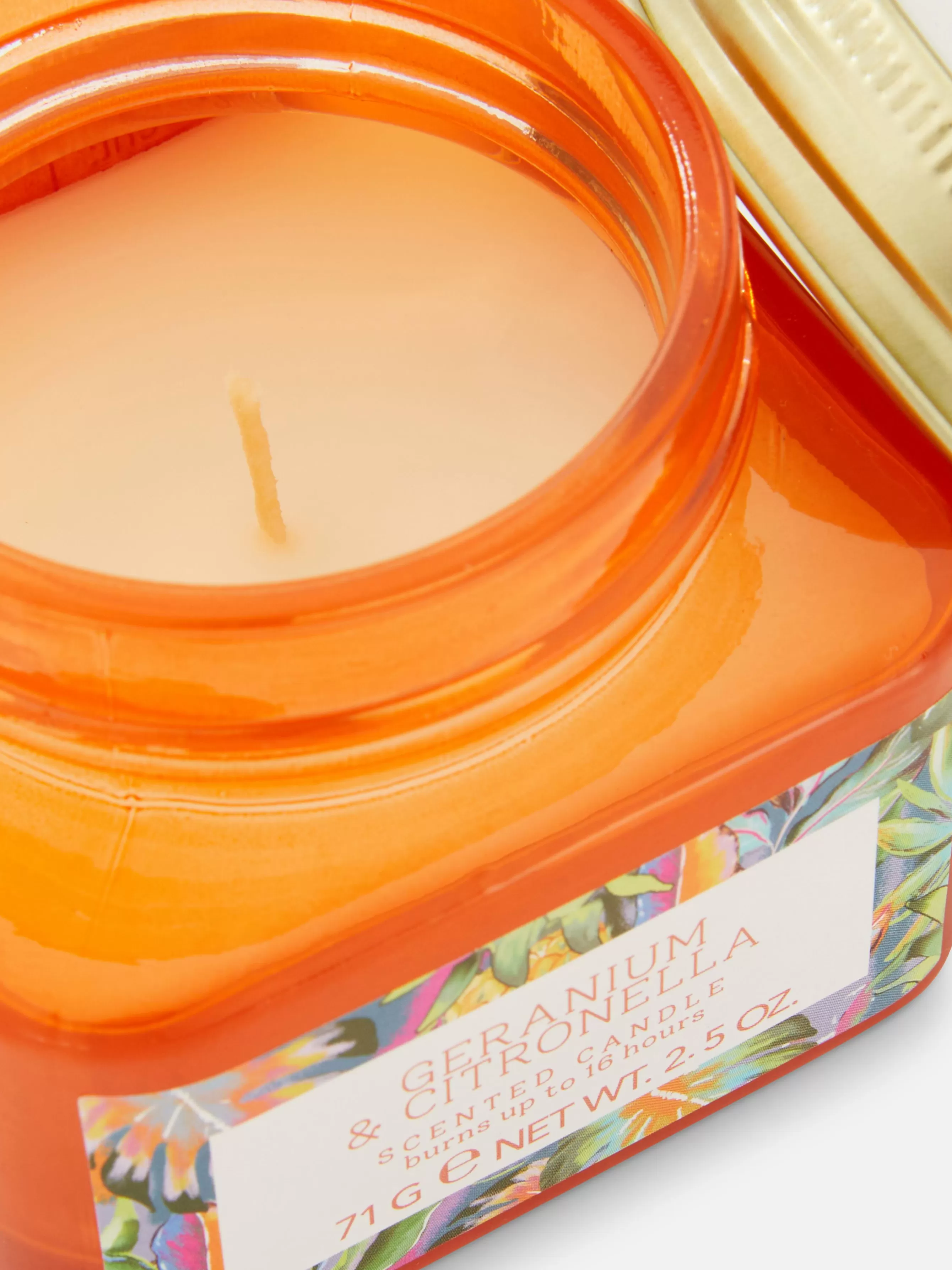 Fashion Primark Petite Bougie Parfumée En Pot Orange