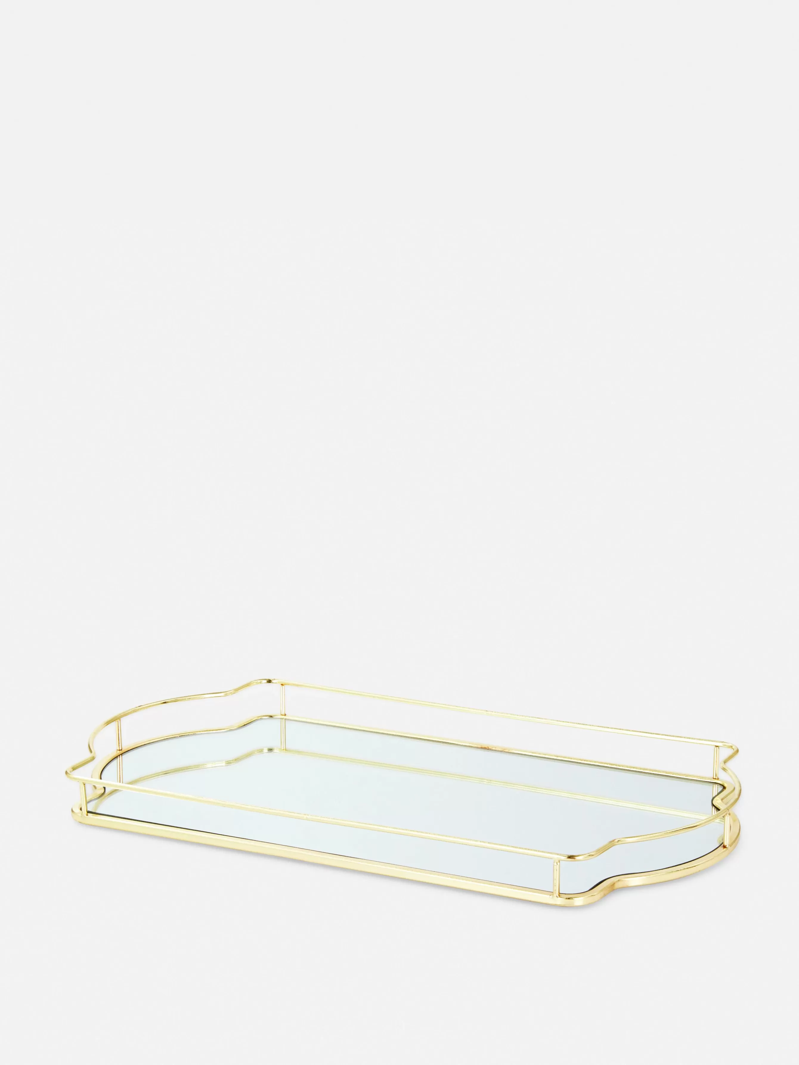 Flash Sale Primark Plateau Rectangulaire Effet Miroir Doré