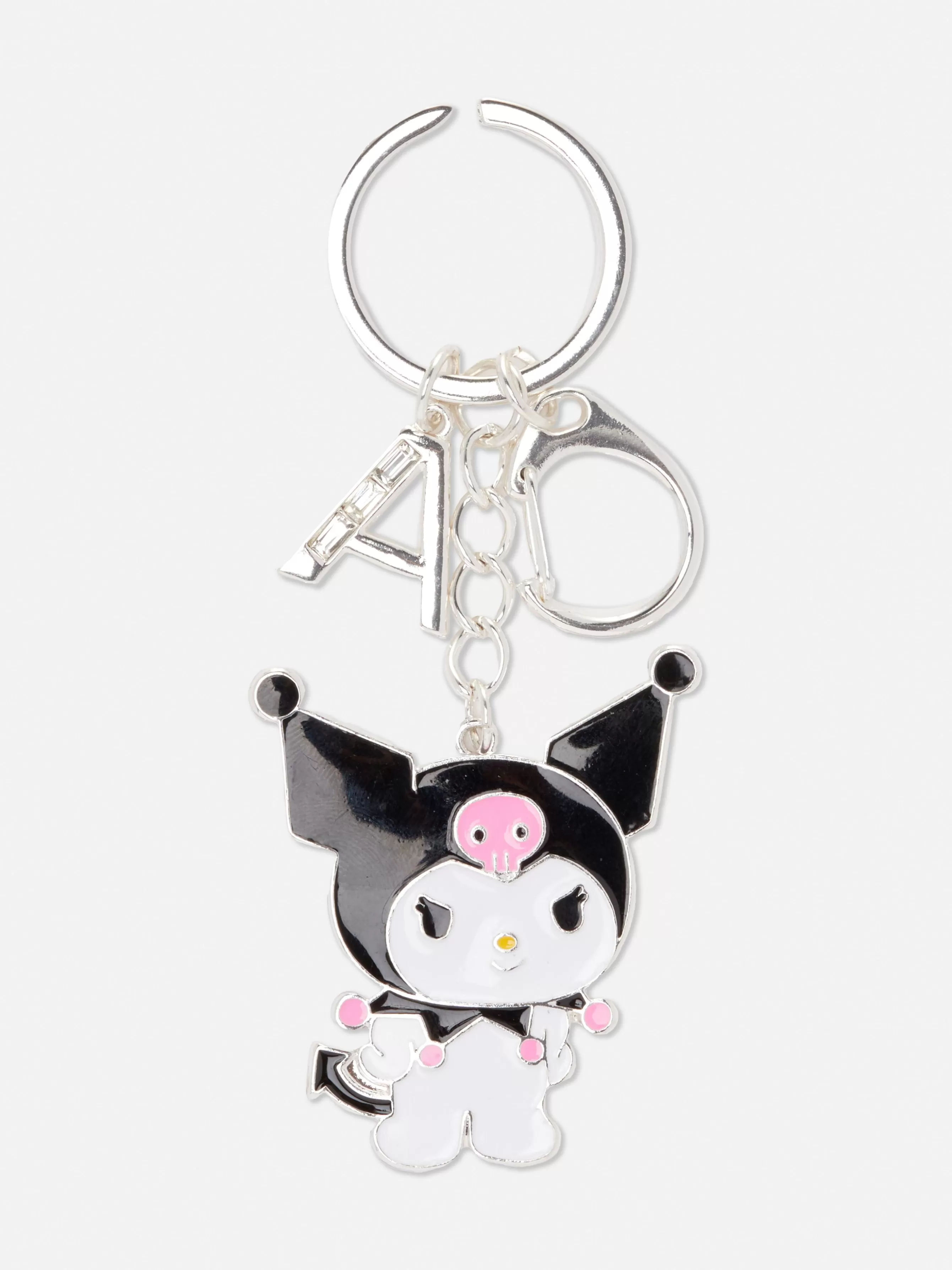 Flash Sale Primark Porte-clés à Initiale Hello Kitty Kuromi Noir