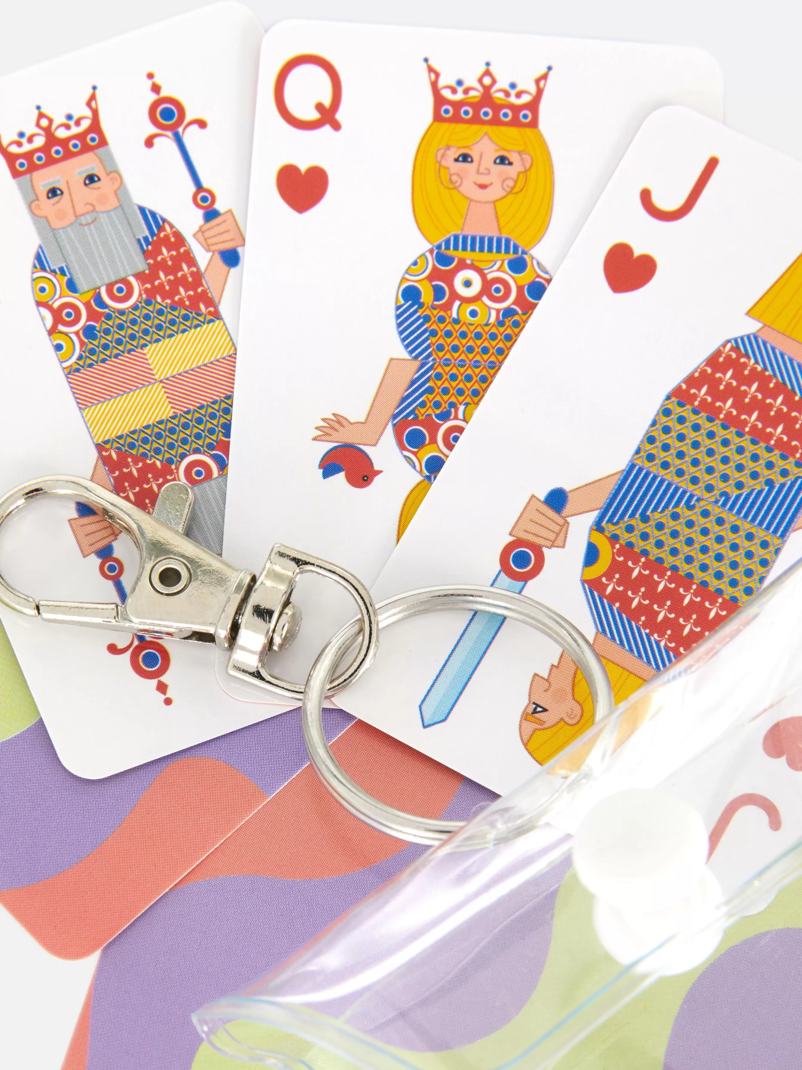 Hot Primark Porte-clés Mini Cartes à Jouer Multicolore