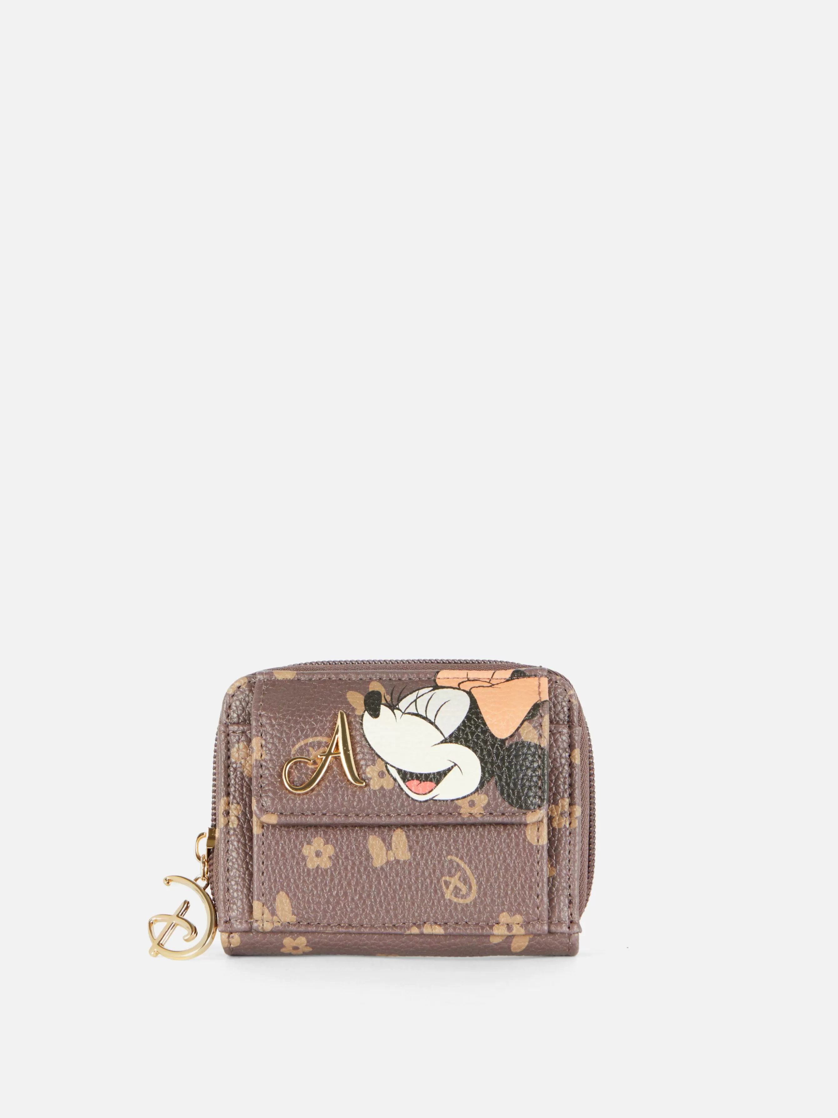 Sale Primark Portefeuille à Initiale Disney Minnie Mouse Marron