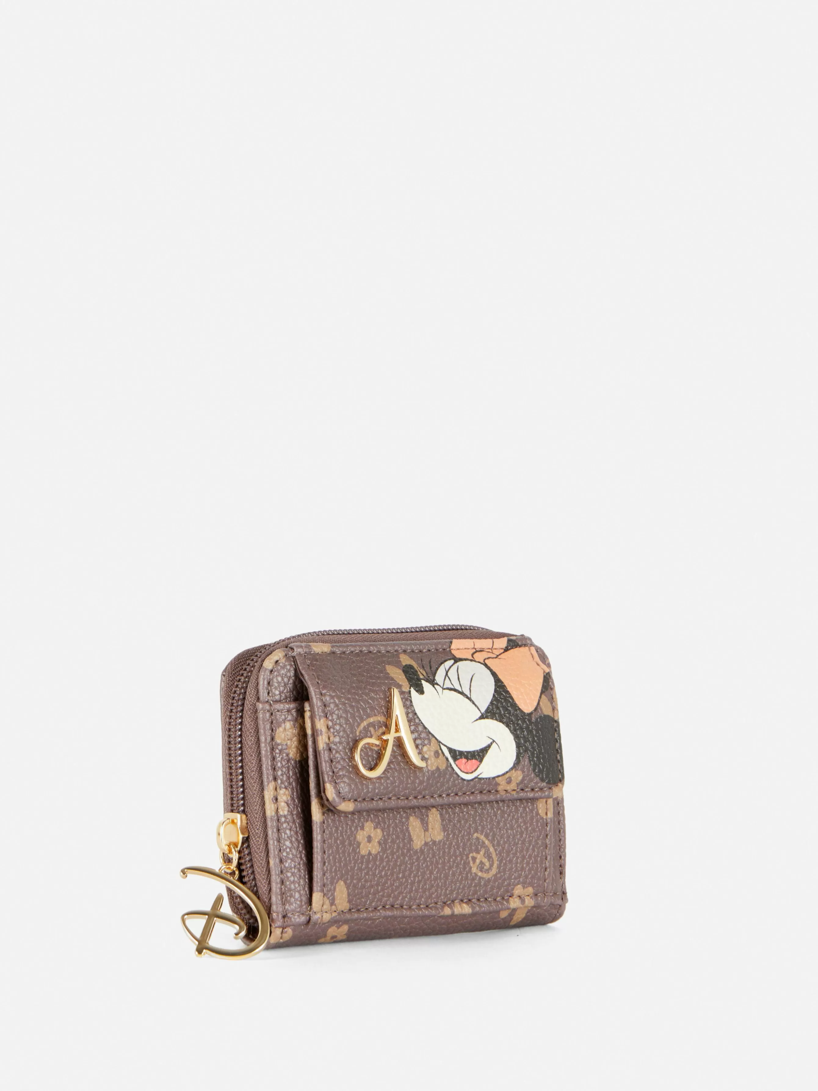 Sale Primark Portefeuille à Initiale Disney Minnie Mouse Marron