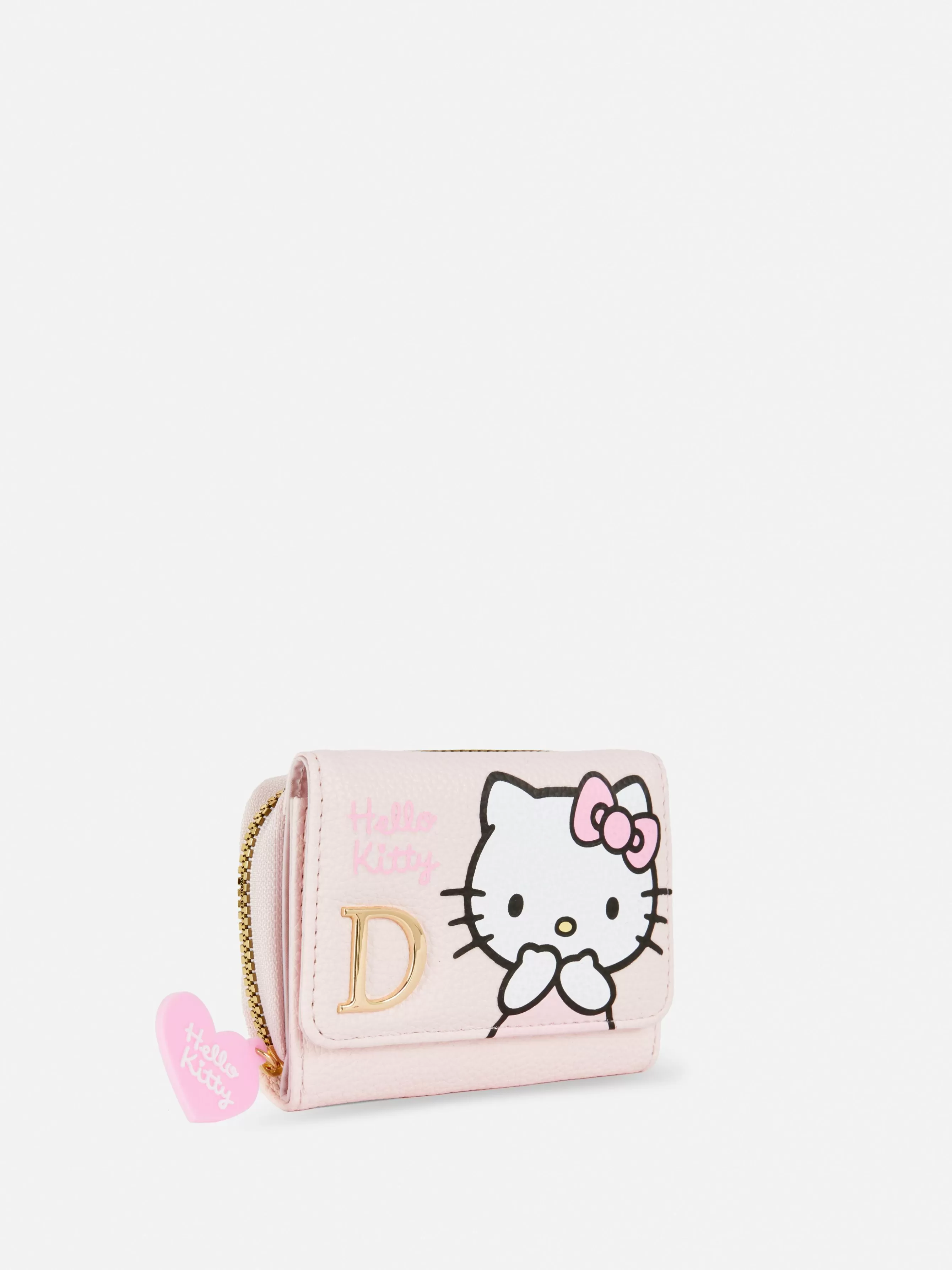 Cheap Primark Porte-monnaie Zippé à Initiale Hello Kitty Rose