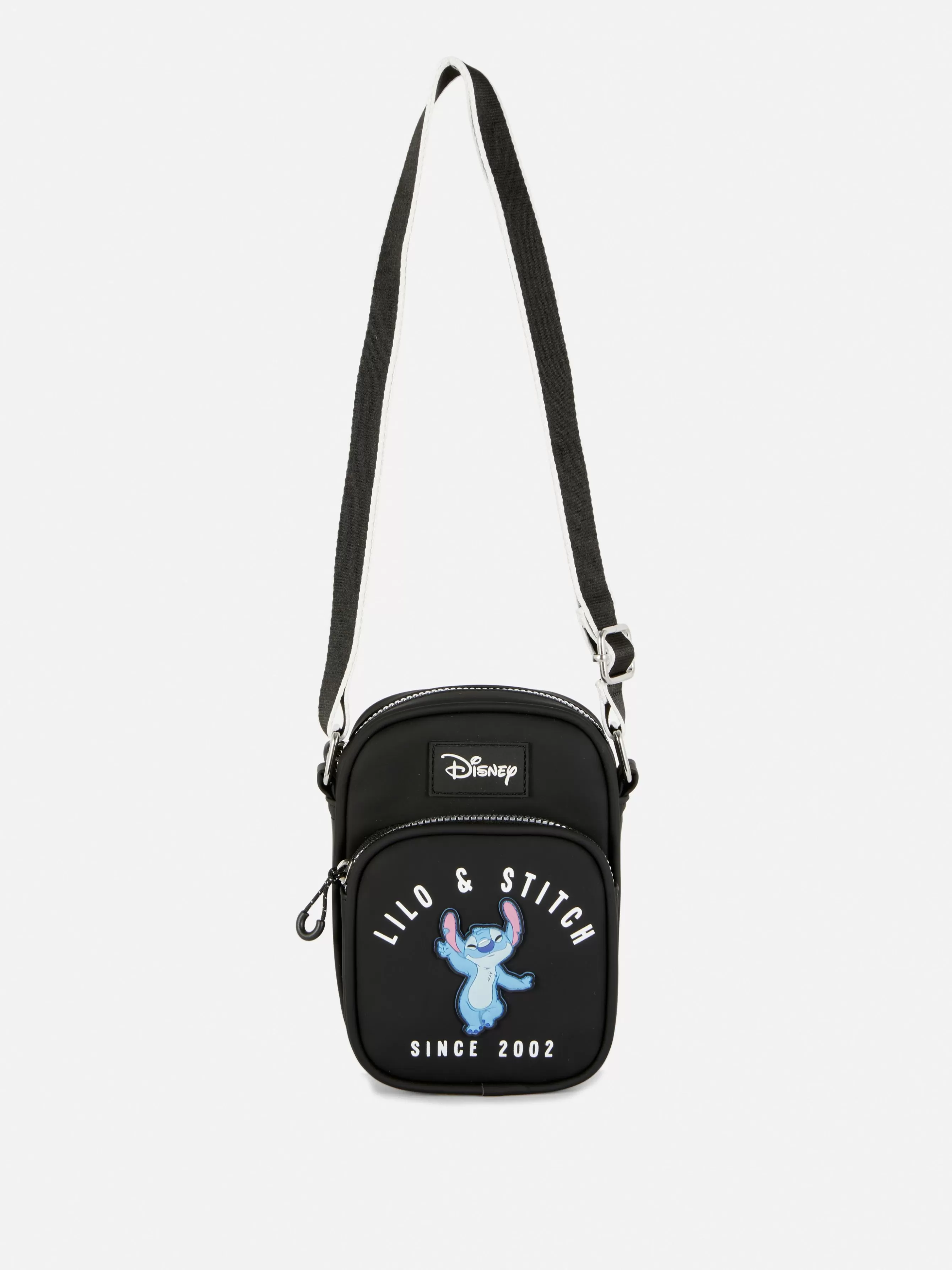 Best Primark Porte-téléphone à Bandoulière Disney Stitch Noir