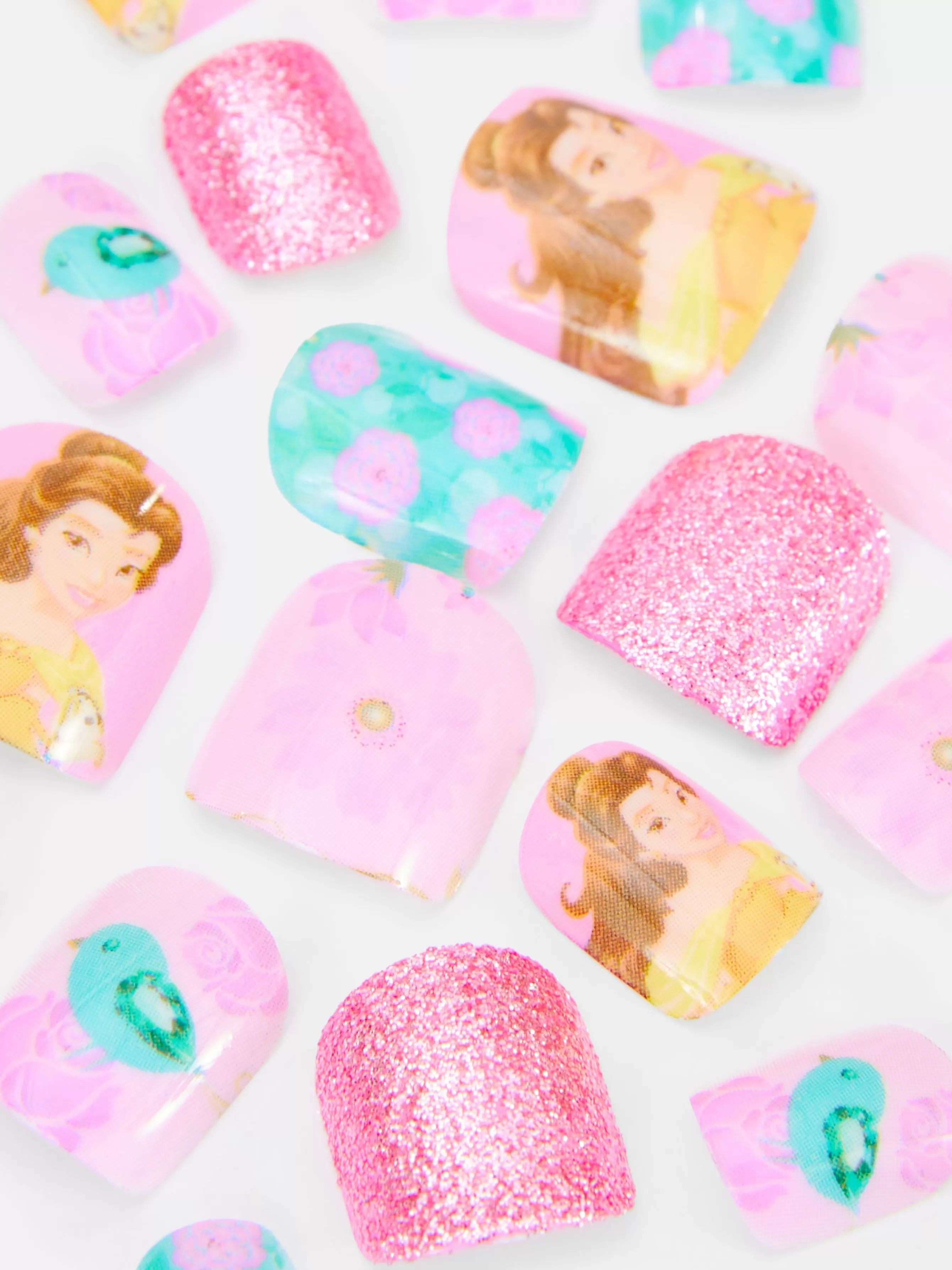 Hot Primark PS... Mini Faux Ongles Princesses Disney Multicolore