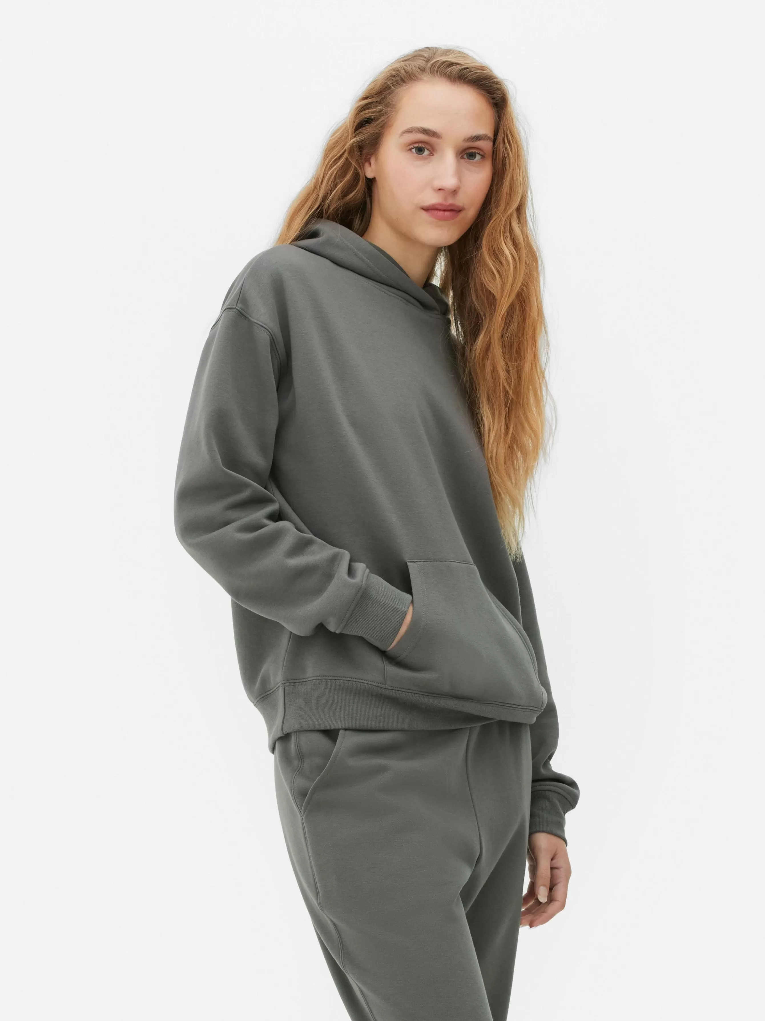 Outlet Primark Pull à Capuche Essential Gris ardoise