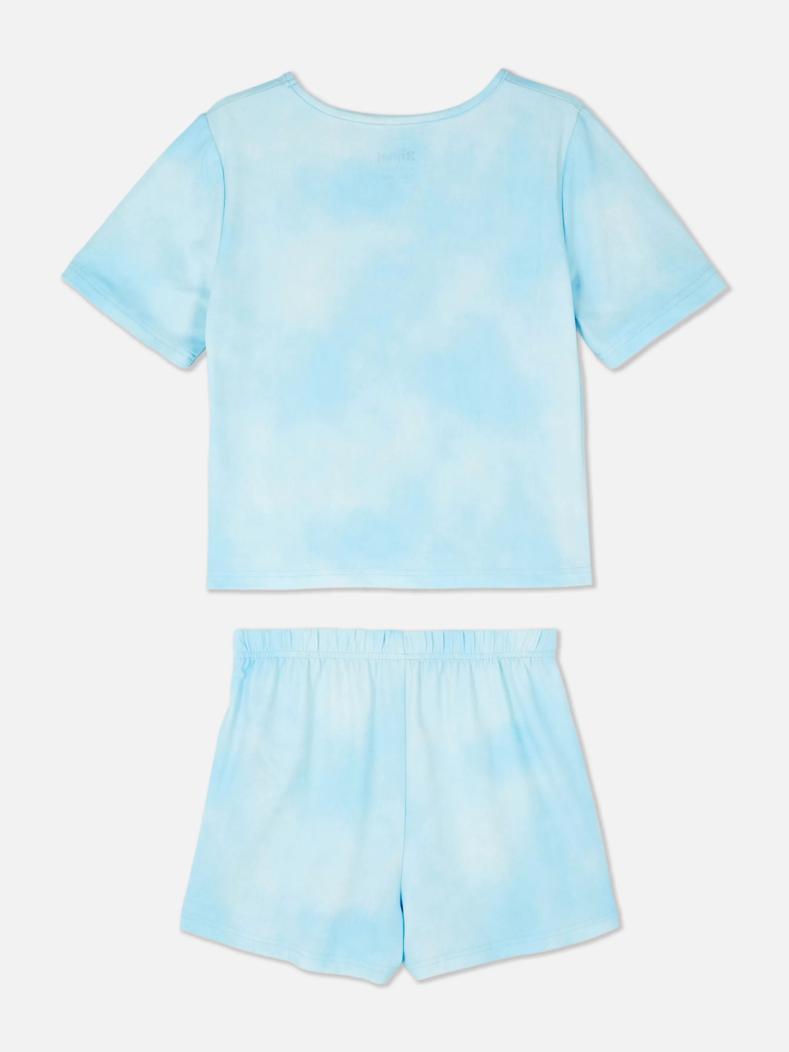 Best Primark Pyjama à Manches Courtes Tie Dye Disney Lilo & Stitch Multicolore