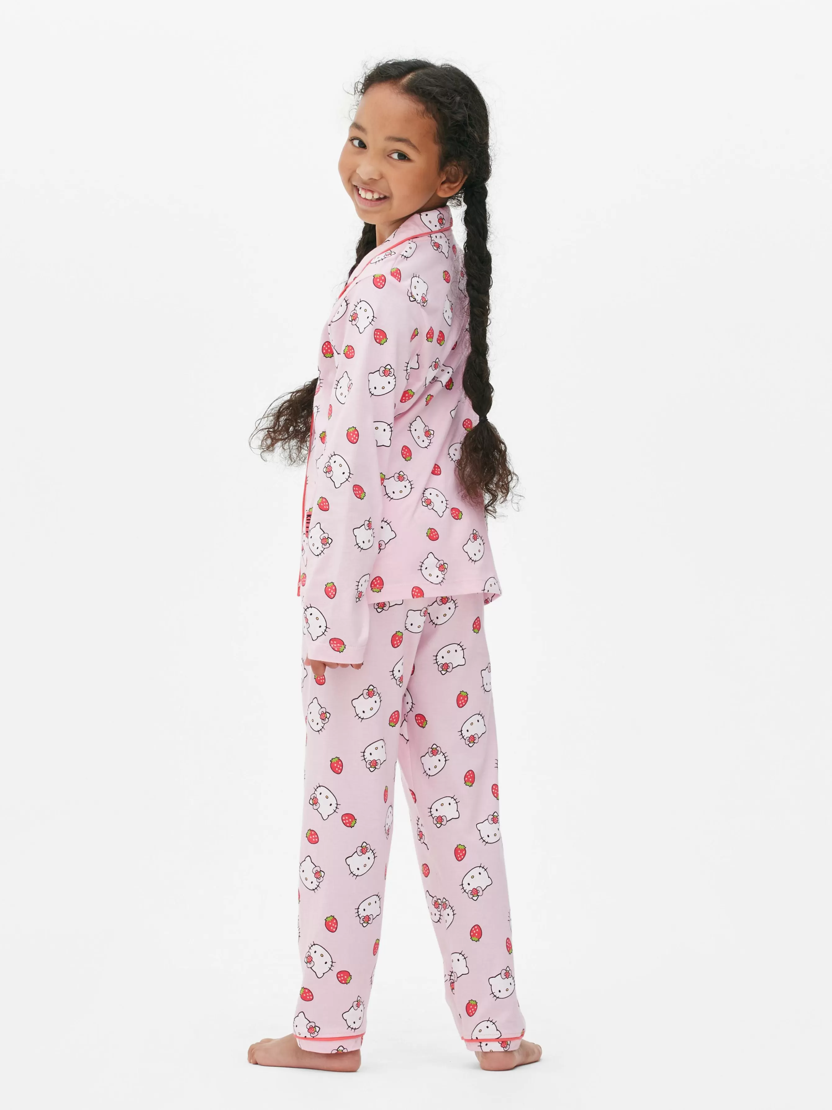 Cheap Primark Pyjama à Manches Longues Hello Kitty Rose