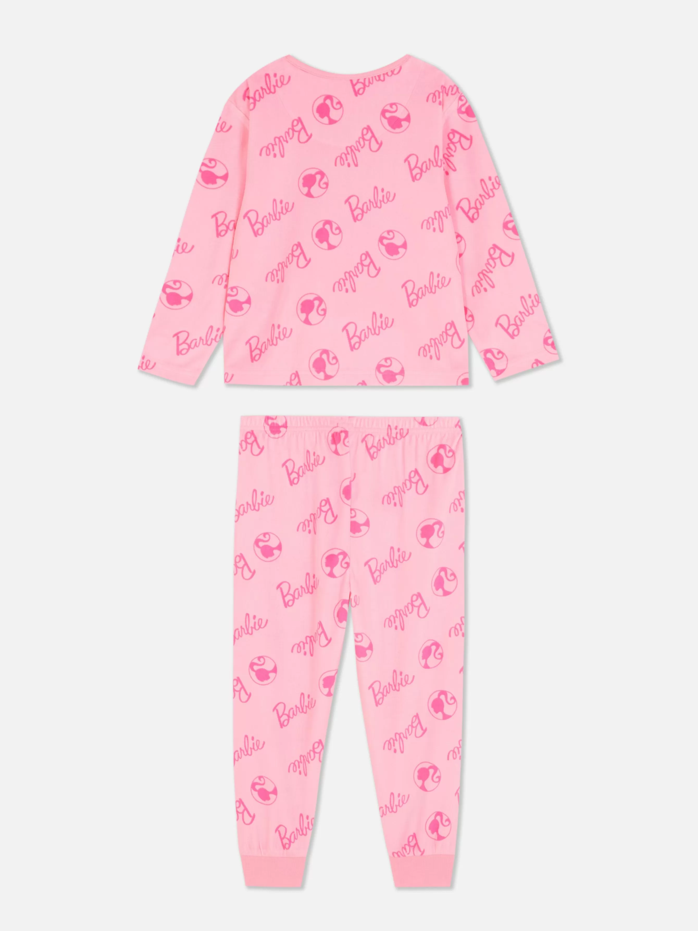 Cheap Primark Pyjama Barbie En Tissu Minky Rose