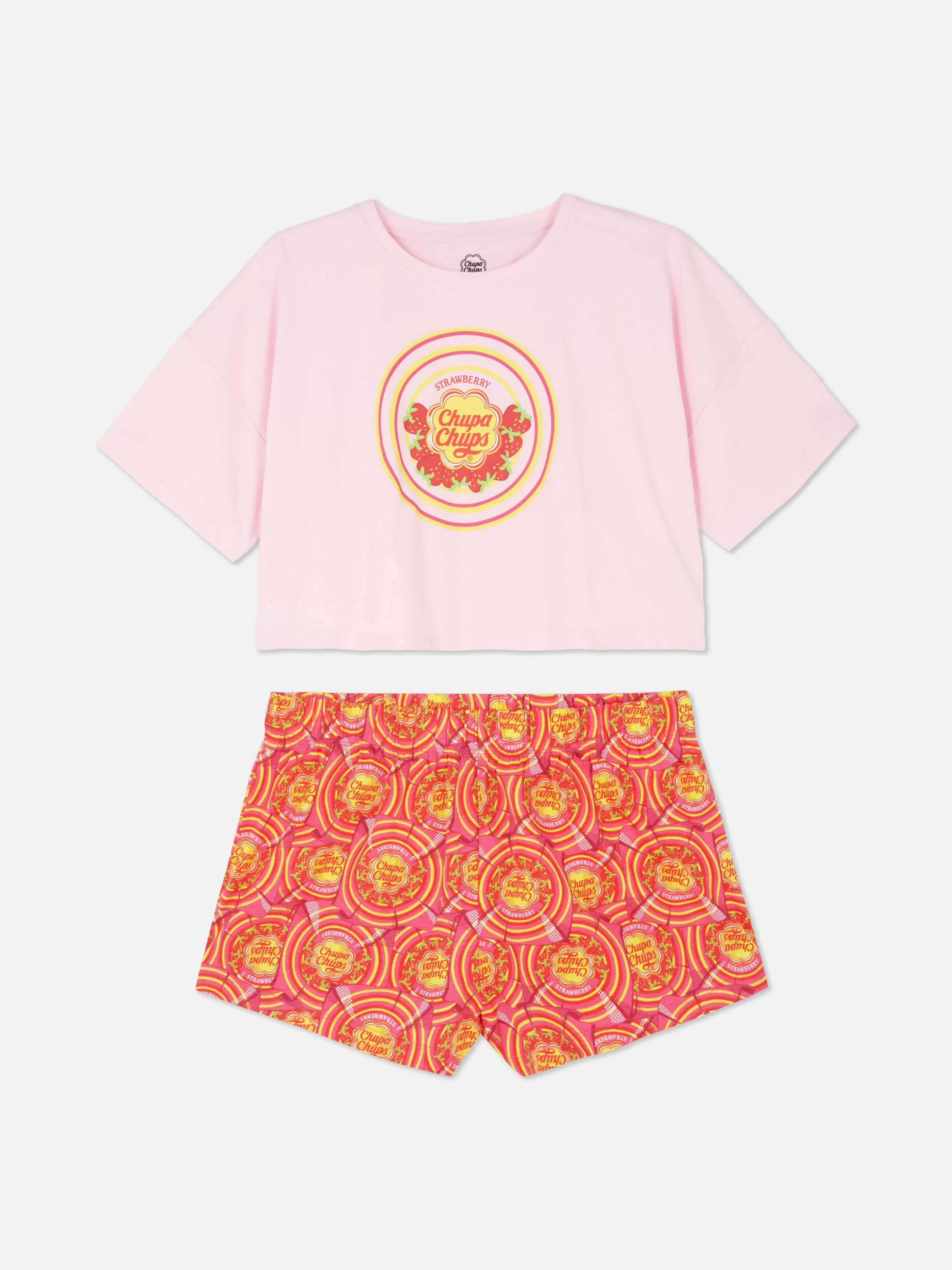 Store Primark Pyjama Court Chupa Chups Rose